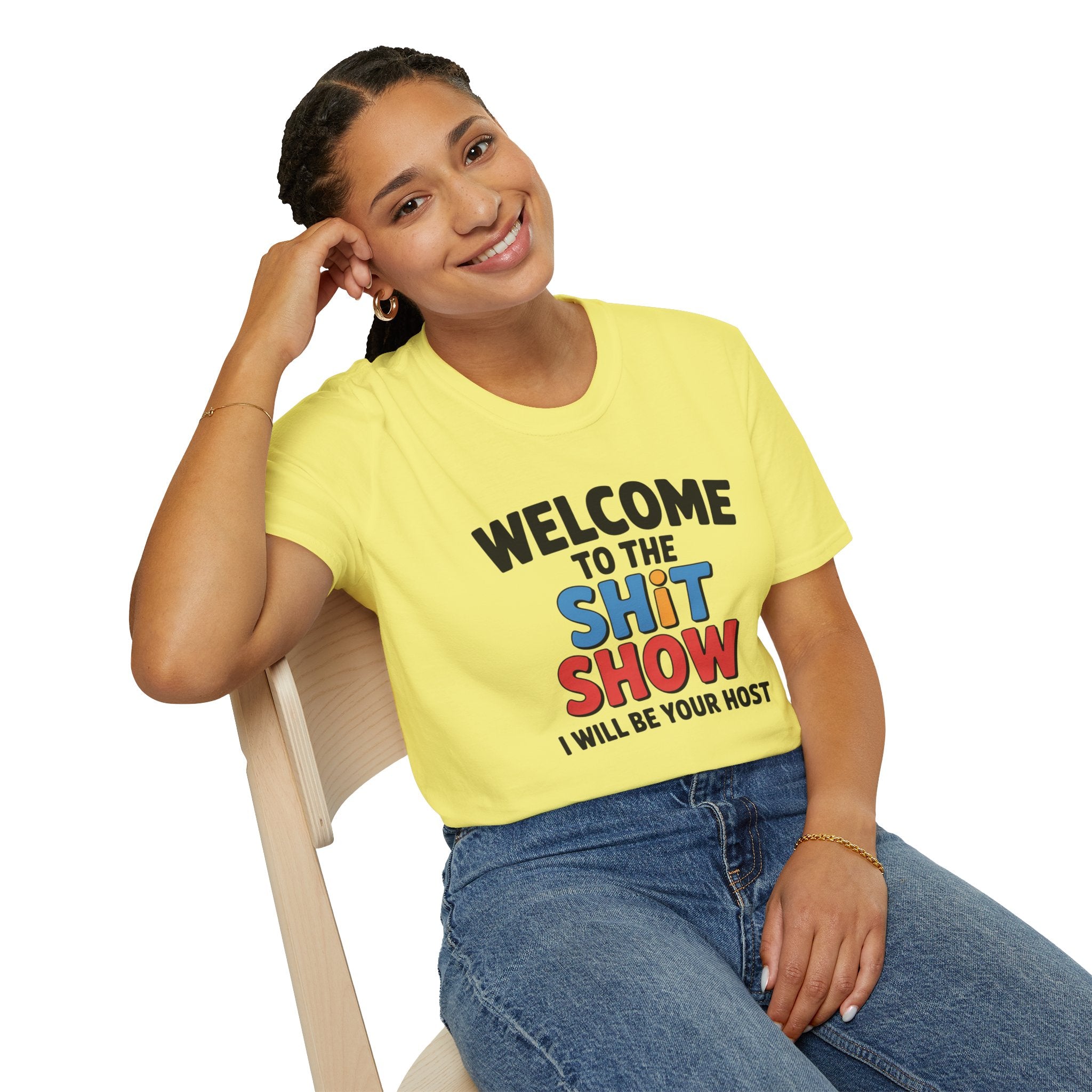 Welcome to the Shitshow T-Shirt — Funny Graphic Tee, I’ll Be Your Host