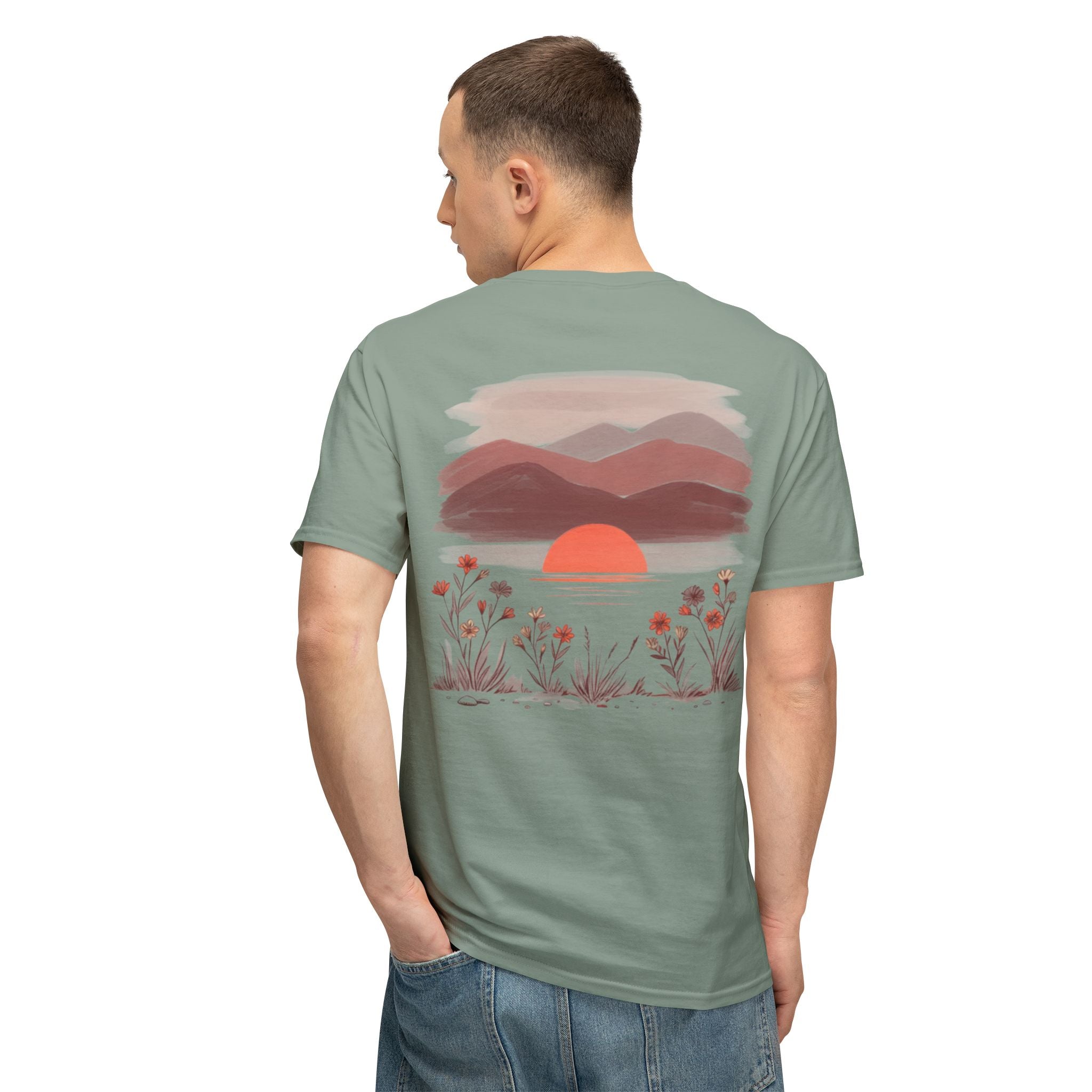Desert Sunset Cactus T-Shirt