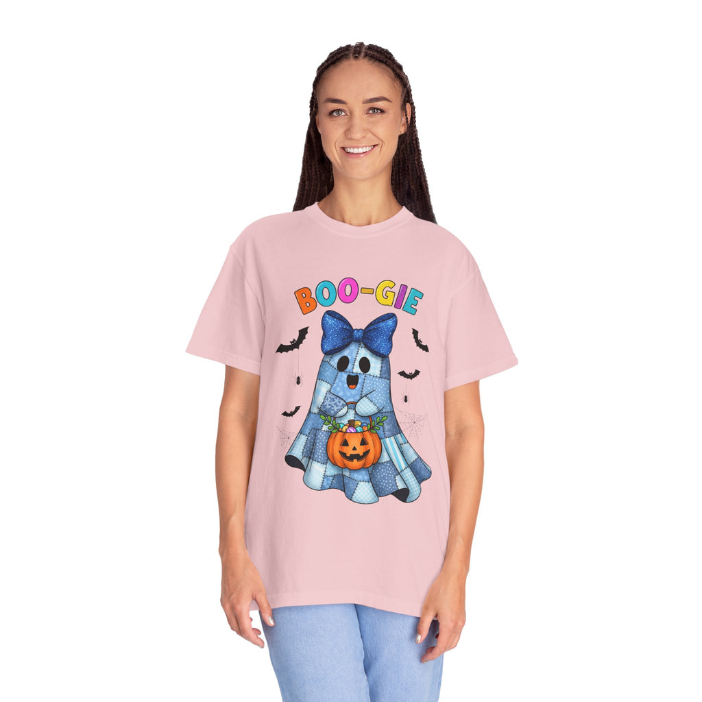 Boo-gie Ghost Halloween T-Shirt — Cute Trick-or-Treat Pumpkin Design