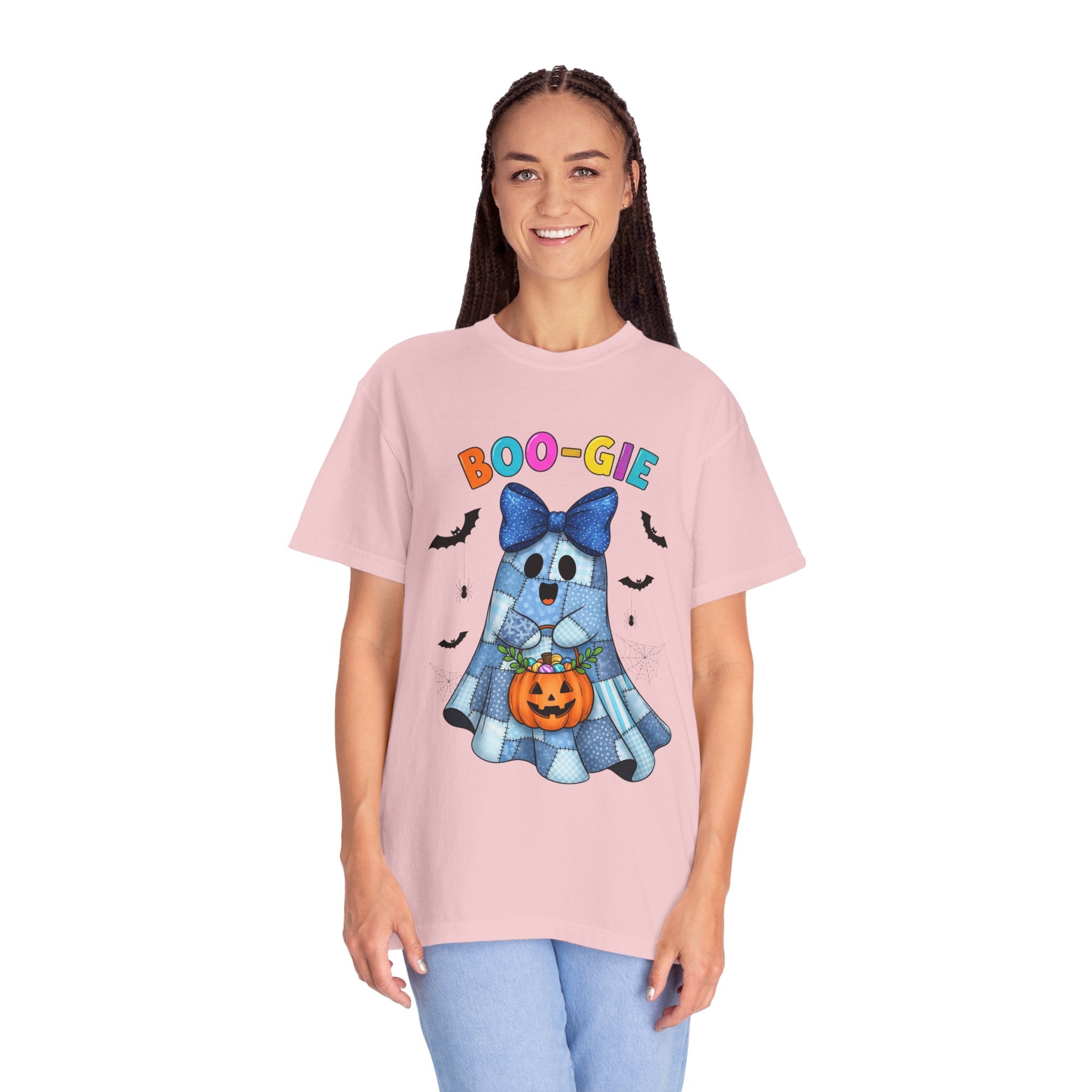 Boo-gie Ghost Halloween T-Shirt — Cute Trick-or-Treat Pumpkin Design
