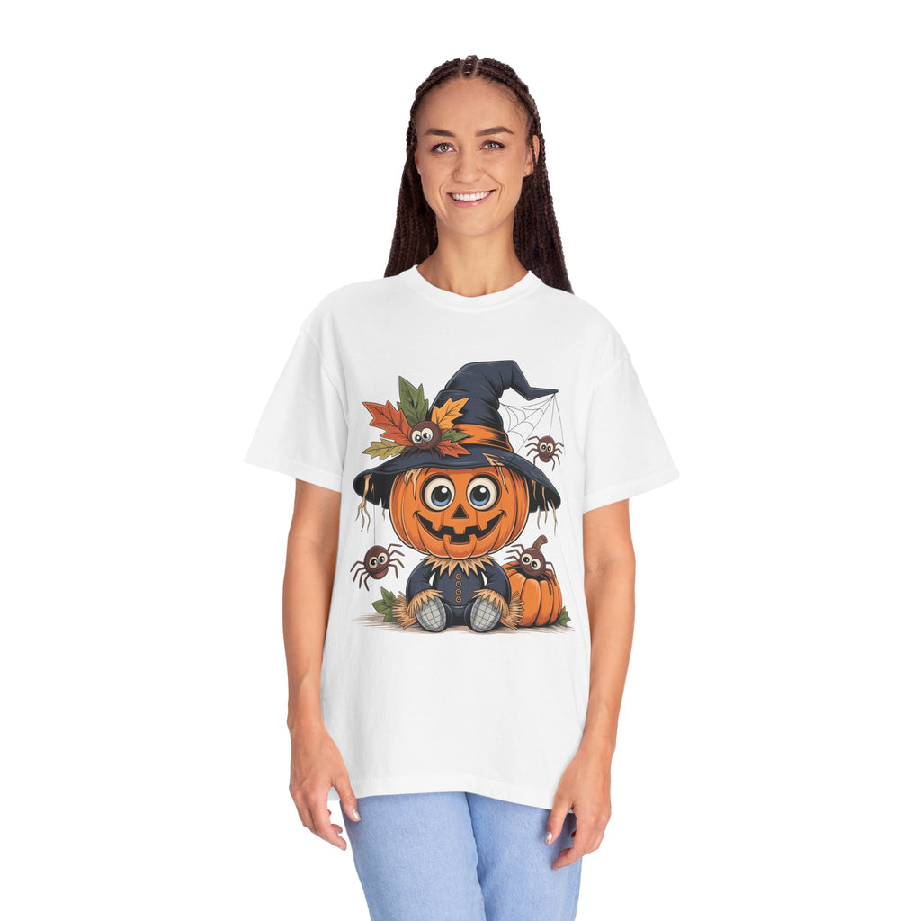 Pumpkin Witch T-Shirt — Cute Halloween Jack-O'-Lantern Tee