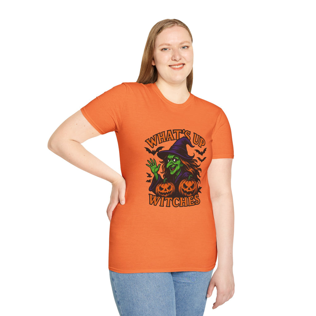 What's Up Witches T-Shirt — Funny Halloween Witch Graphic Tee