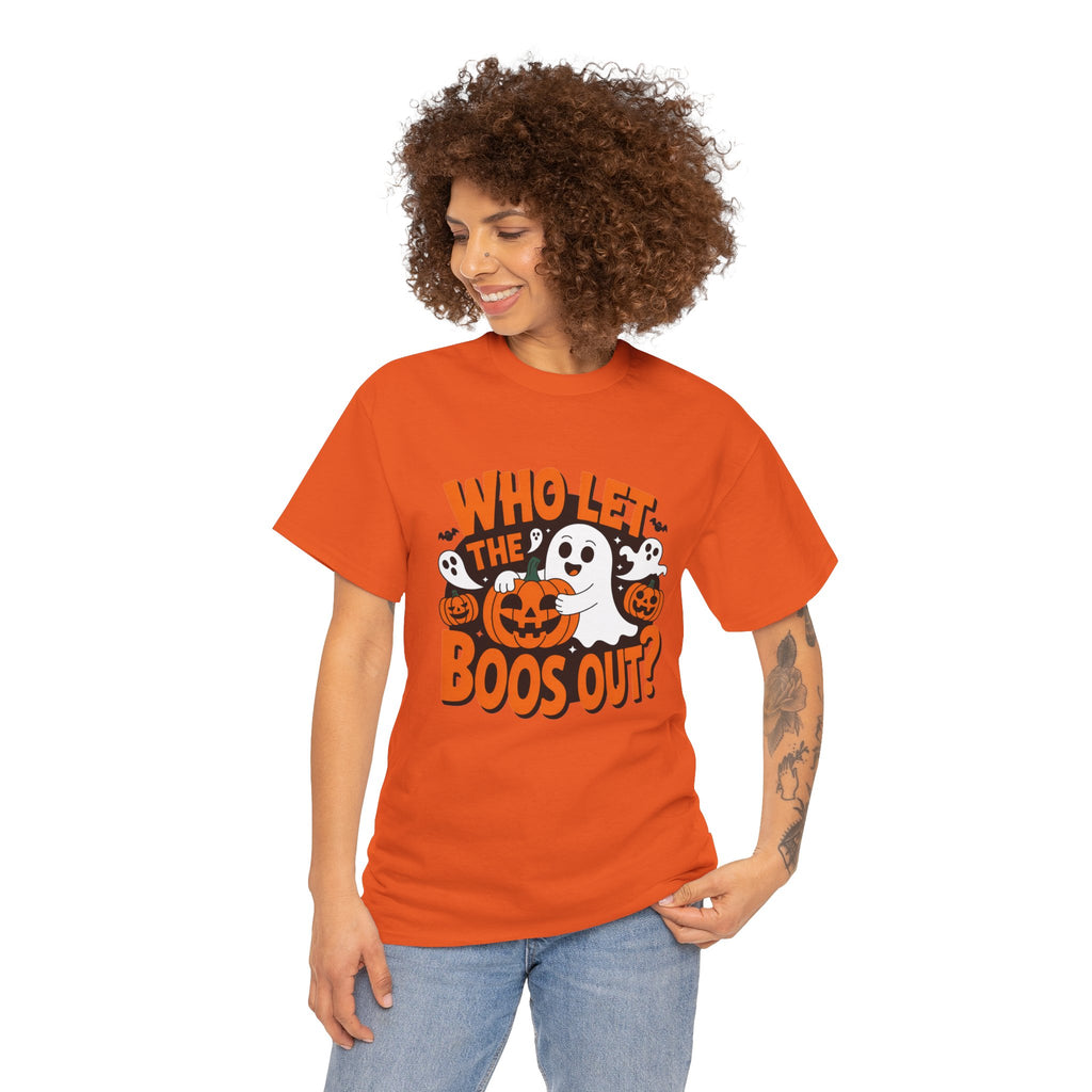 Halloween 'Who Let the Boos Out?' T-Shirt