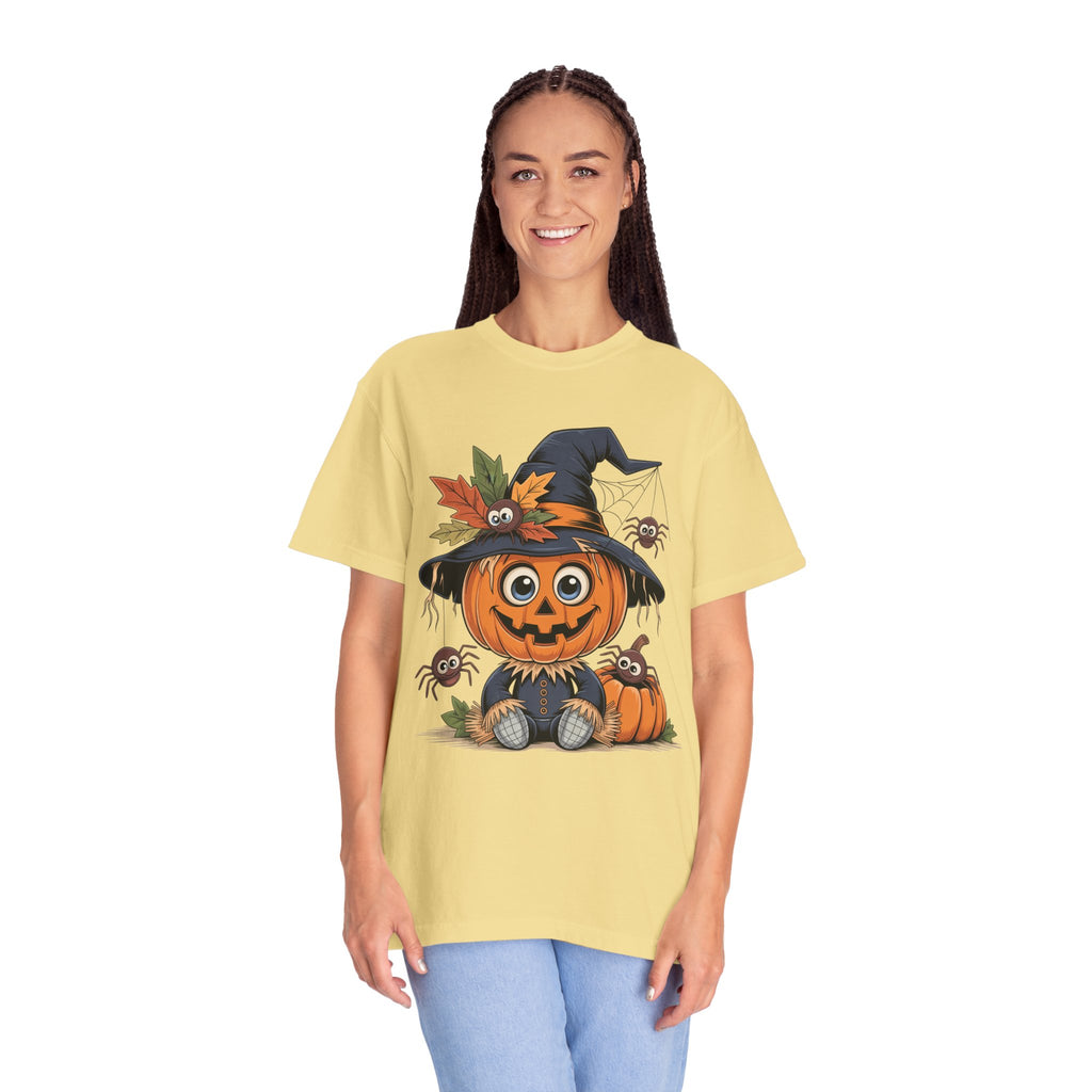 Pumpkin Witch T-Shirt — Cute Halloween Jack-O'-Lantern Tee