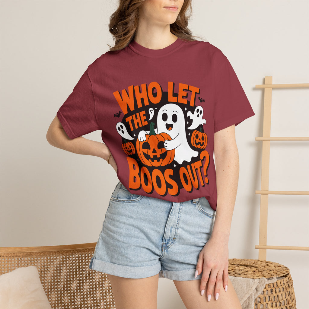 Halloween 'Who Let the Boos Out?' T-Shirt