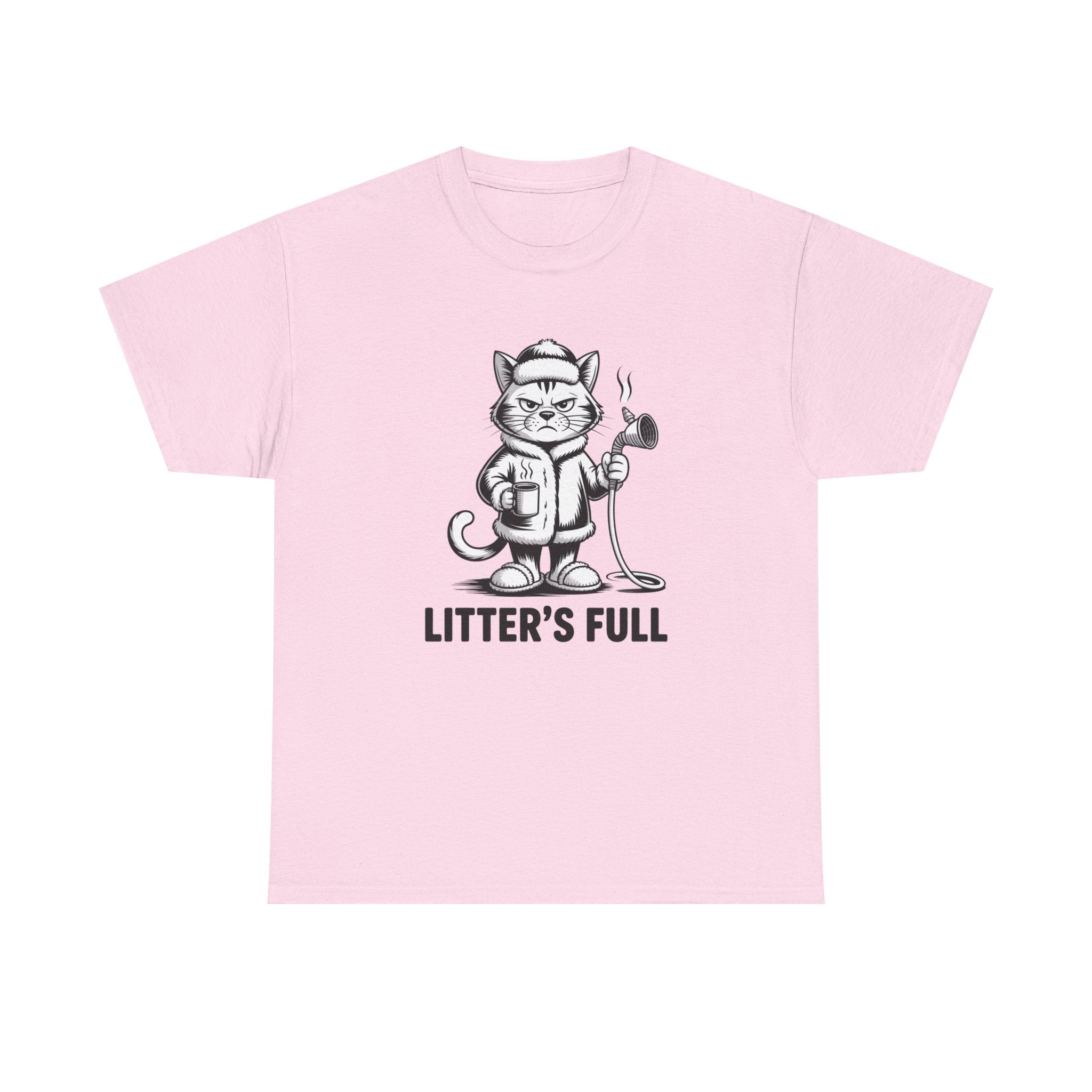 Cat Litter's Full Tee — Funny Cat Graphic T-Shirt