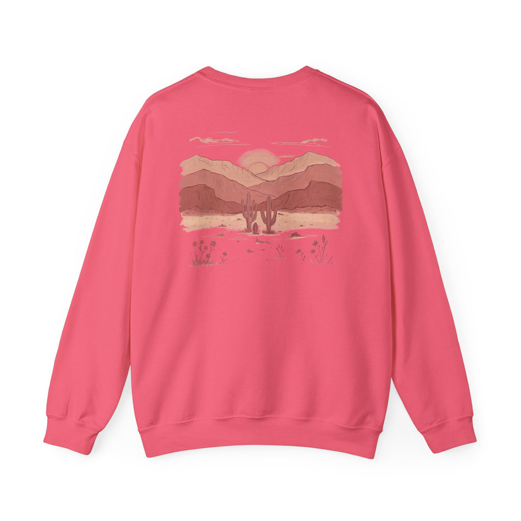 Desert Sunset Crewneck Sweatshirt