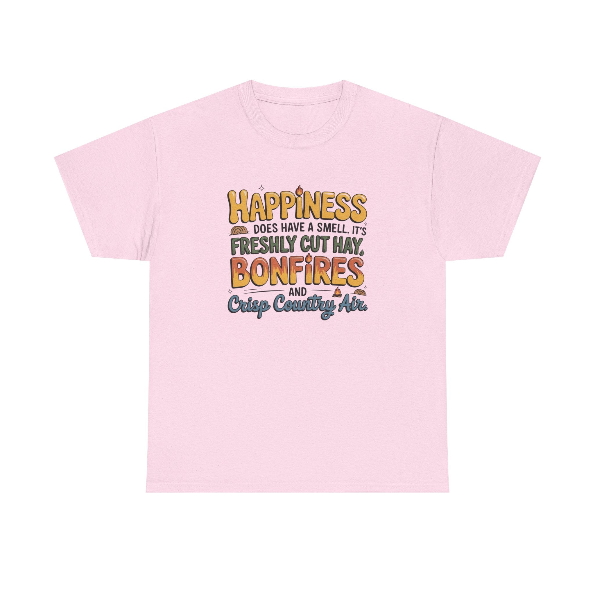 Funny Country Life Graphic T-Shirt — Freshly Cut Hay Farm Life Gift Tee for Women