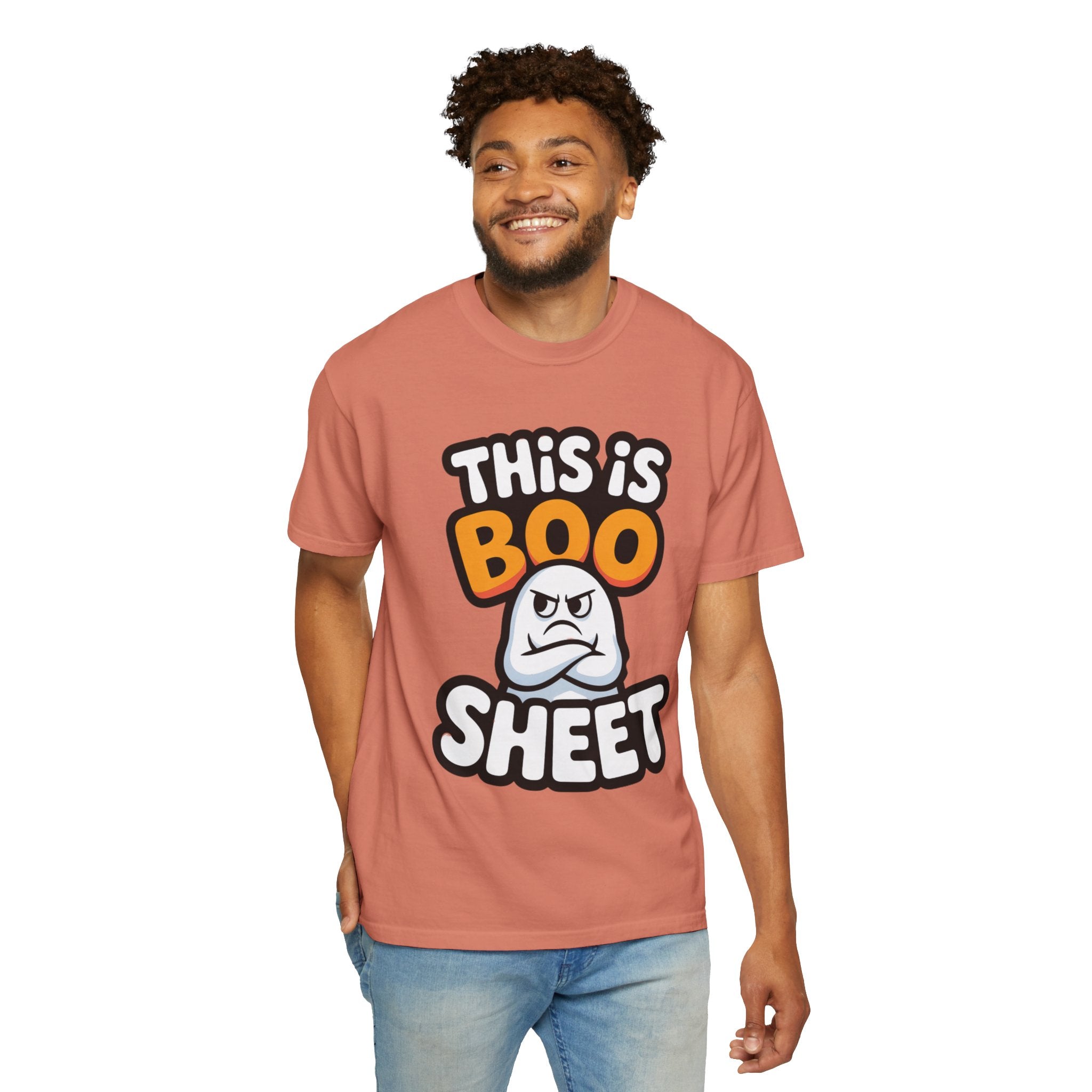 This Is Boo Sheet T-Shirt — Funny Halloween Ghost Tee