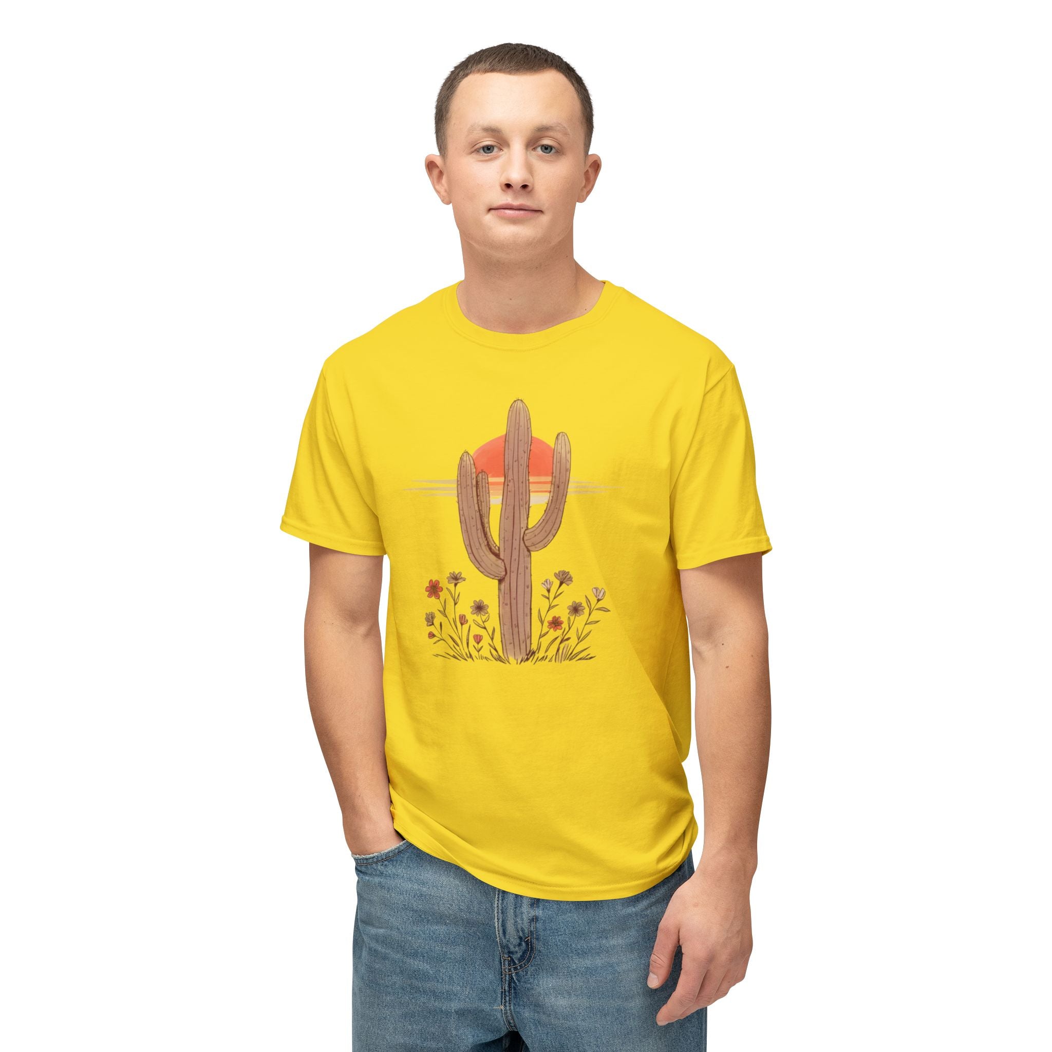 Desert Sunset Cactus T-Shirt