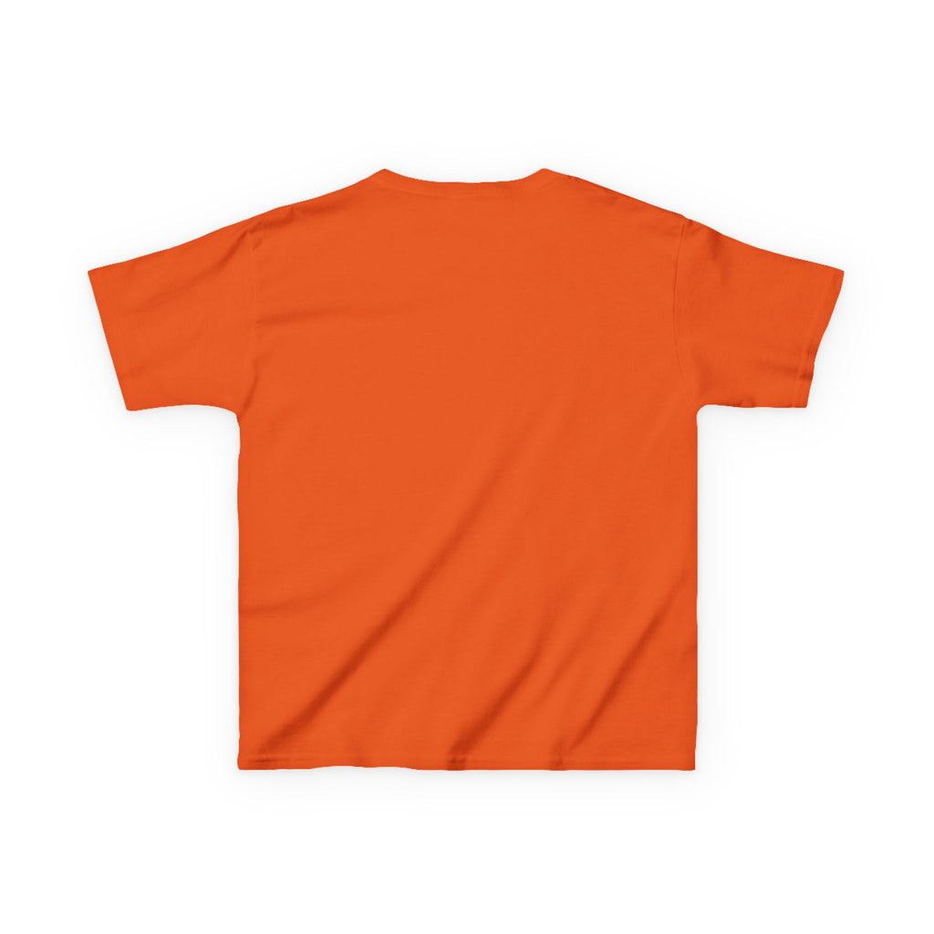 Kids Tee — "Spooky and Feral" Halloween Raccoon Pumpkin Shirt