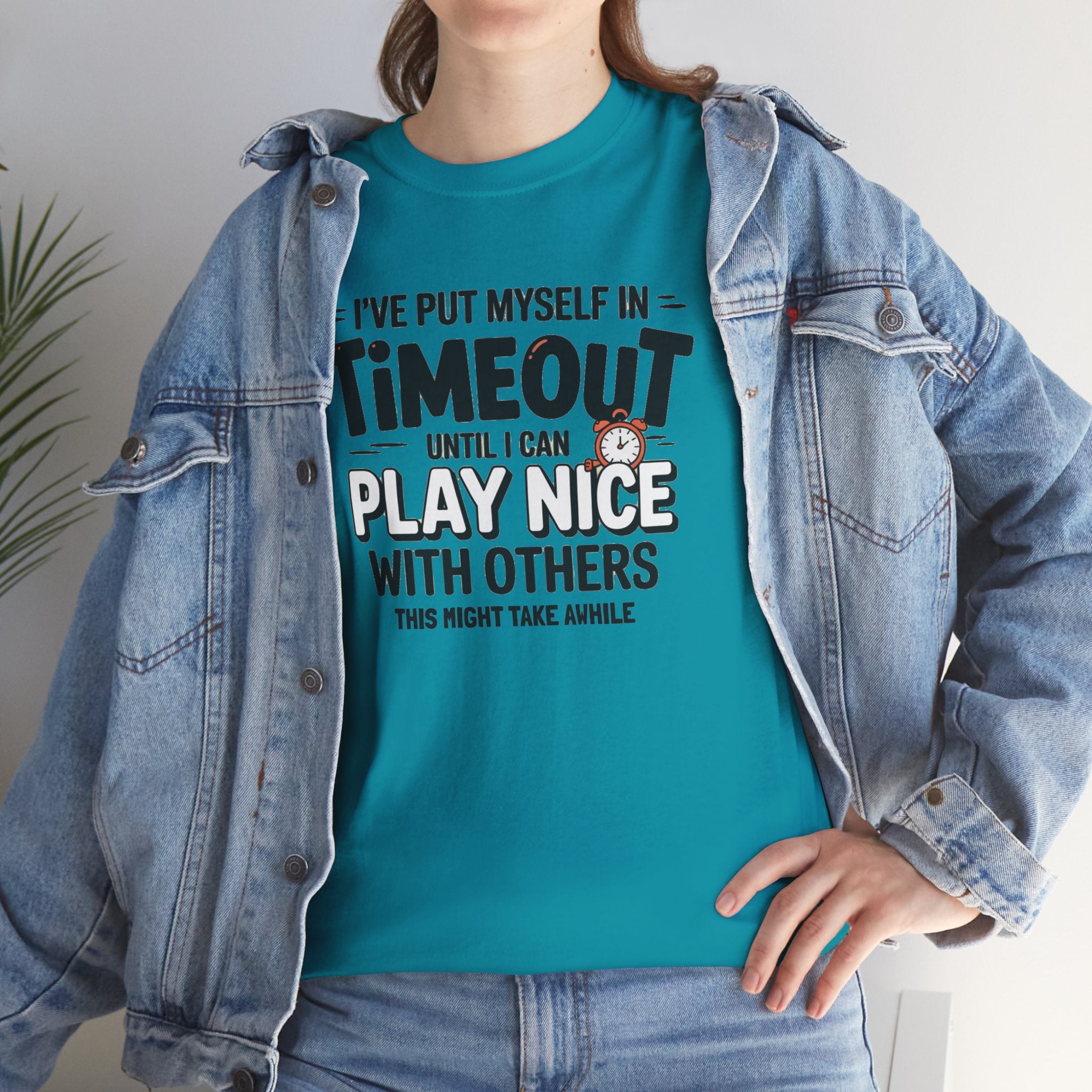 I've Put Myself in Time Out T-Shirt — Funny Adult Timeout Tee