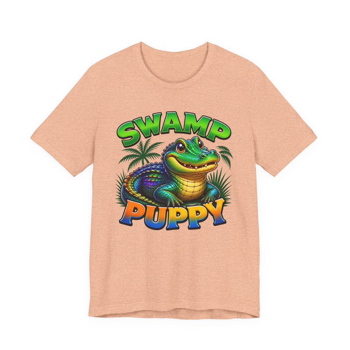 Swamp Puppy T-Shirt — Cute Alligator Graphic Tee