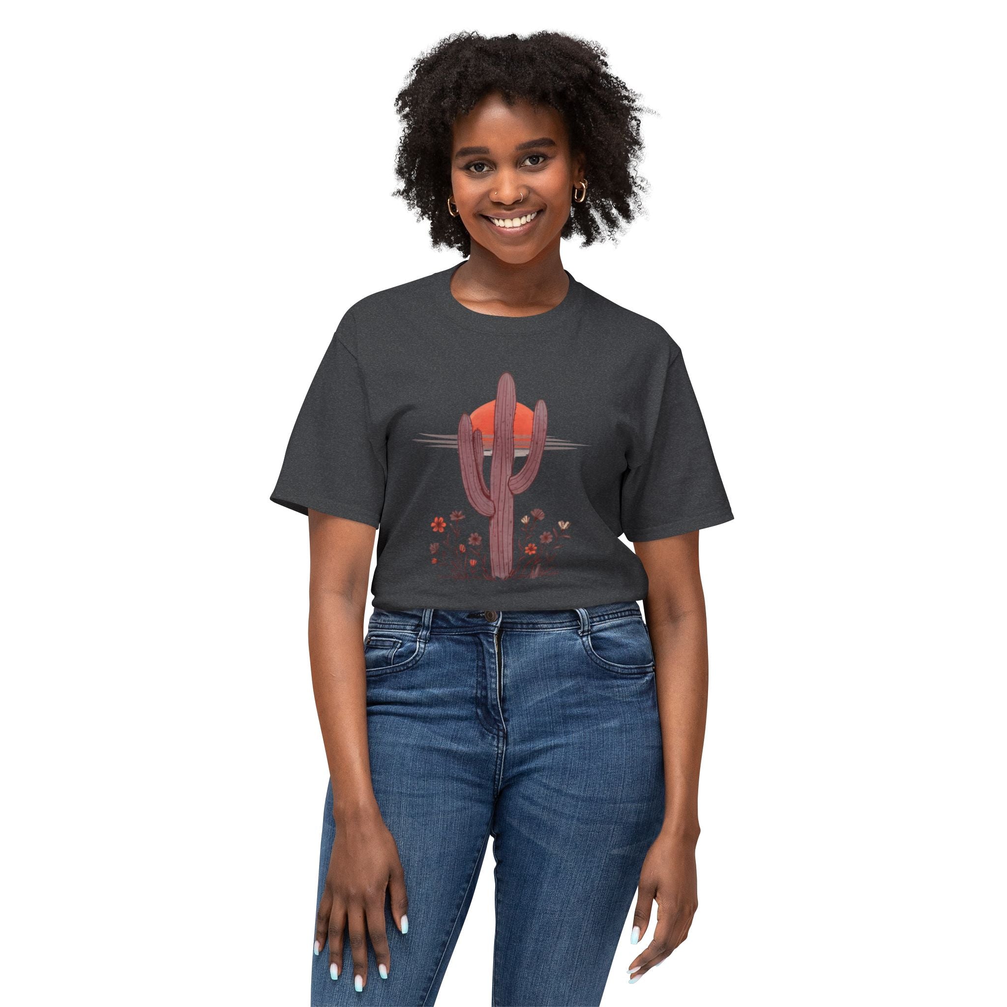 Desert Sunset Cactus T-Shirt