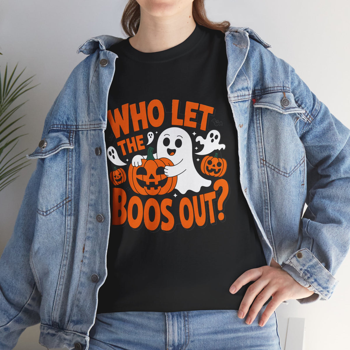 Halloween 'Who Let the Boos Out?' T-Shirt