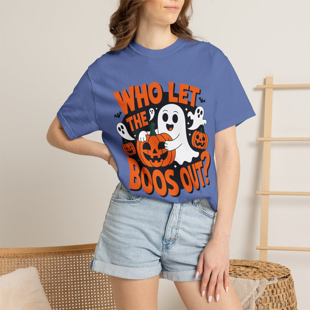 Halloween 'Who Let the Boos Out?' T-Shirt
