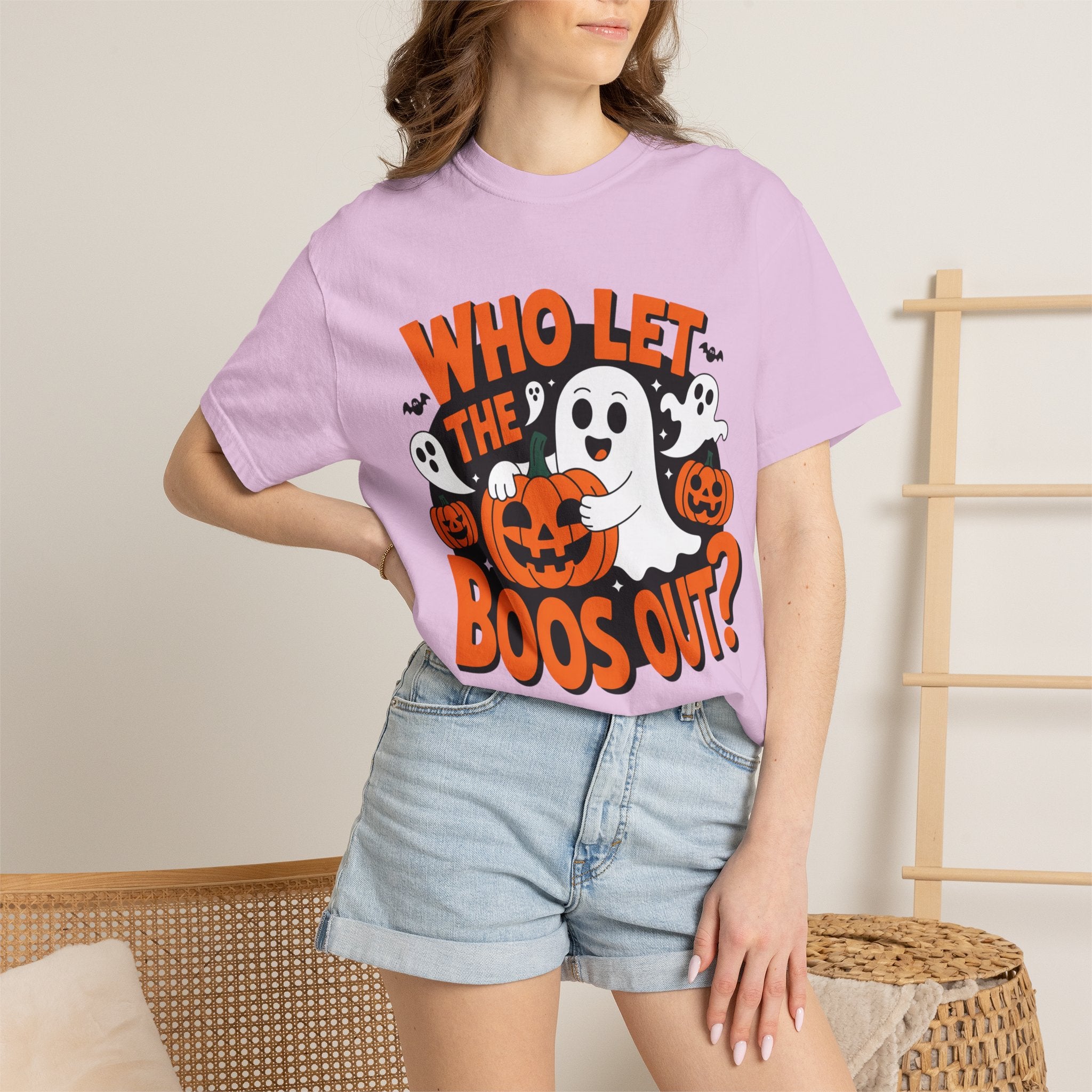 Halloween 'Who Let the Boos Out?' T-Shirt