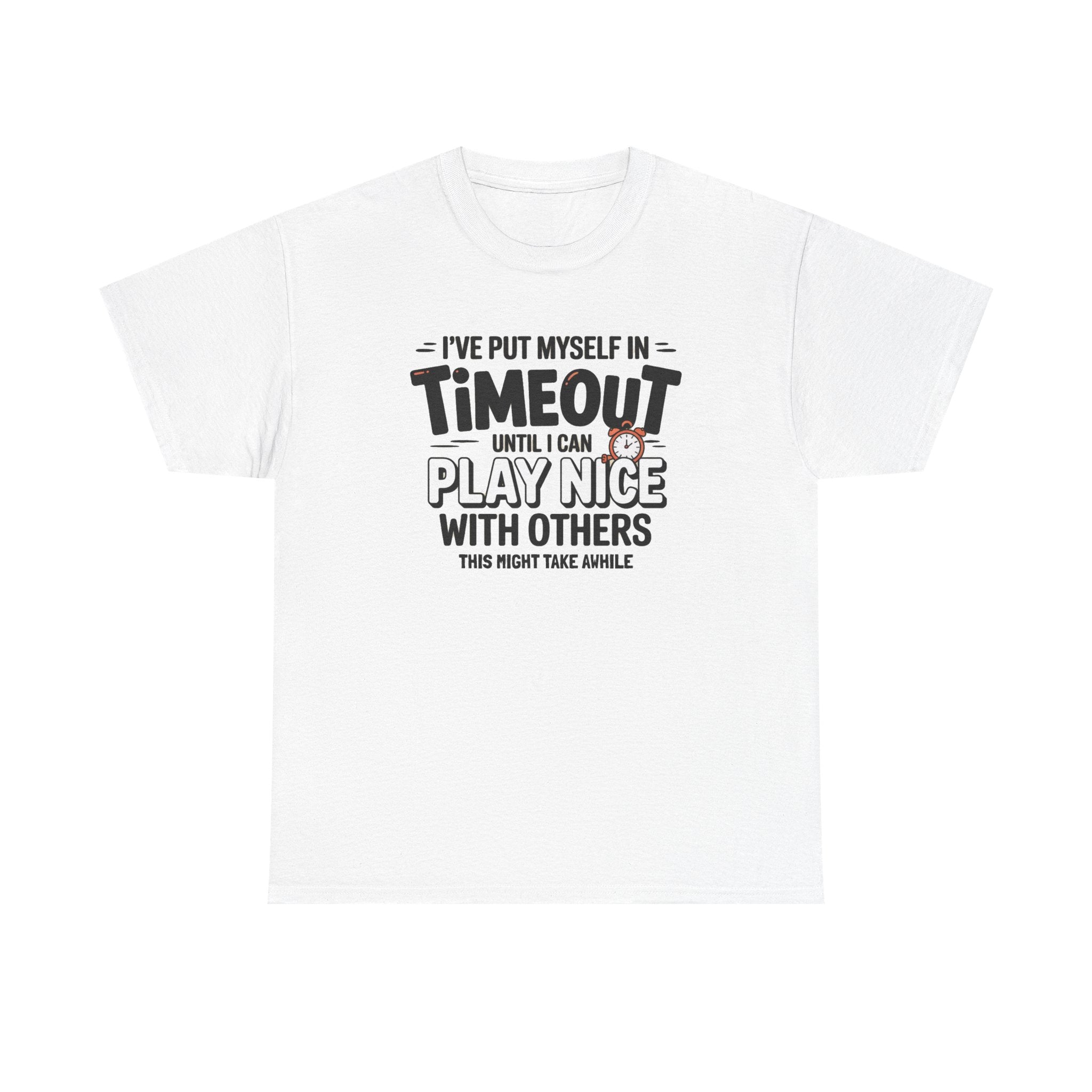 A white short-sleeve crewneck t-shirt with the phrase 'EMOTIONALLY ATTACHED TO MY REFORMER' printed in a black, hand-drawn style font on the chest.