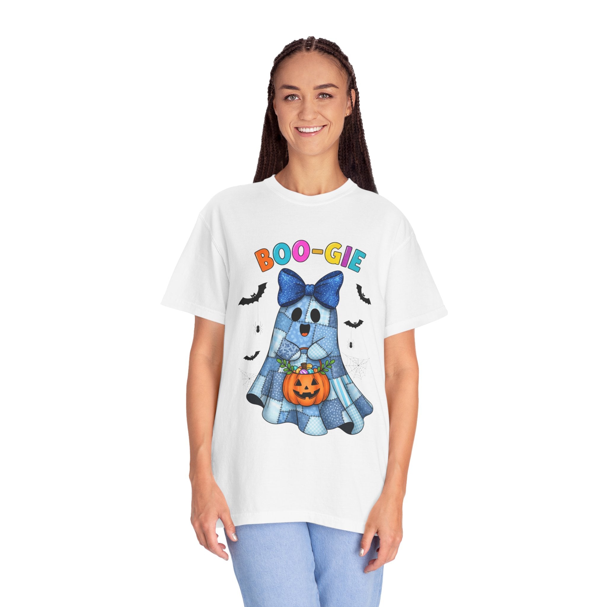 Boo-gie Ghost Halloween T-Shirt — Cute Trick-or-Treat Pumpkin Design