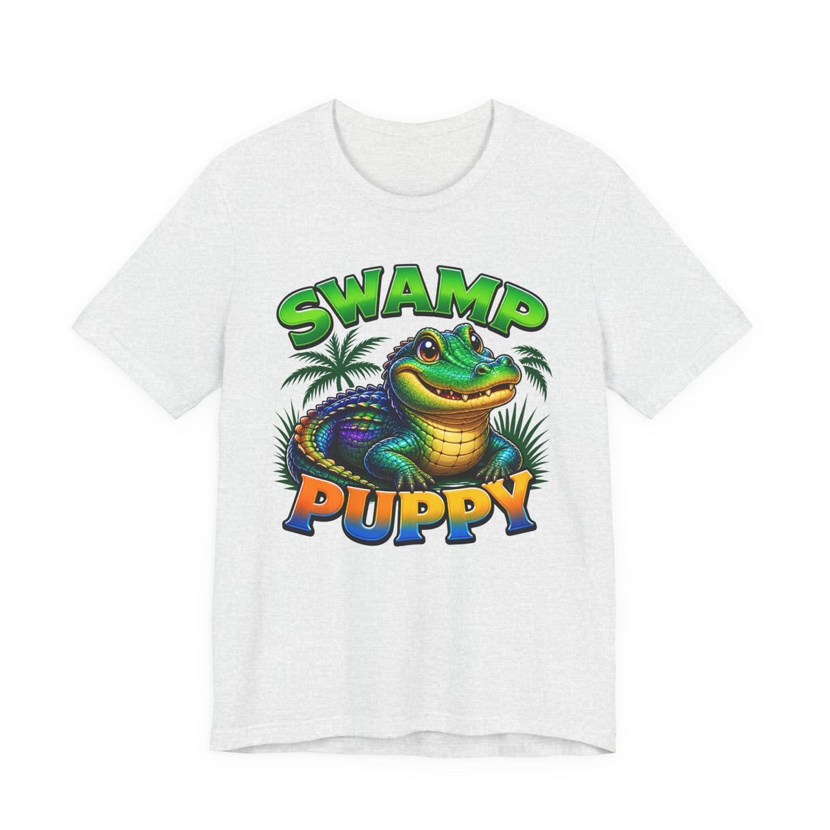 Swamp Puppy T-Shirt — Cute Alligator Graphic Tee