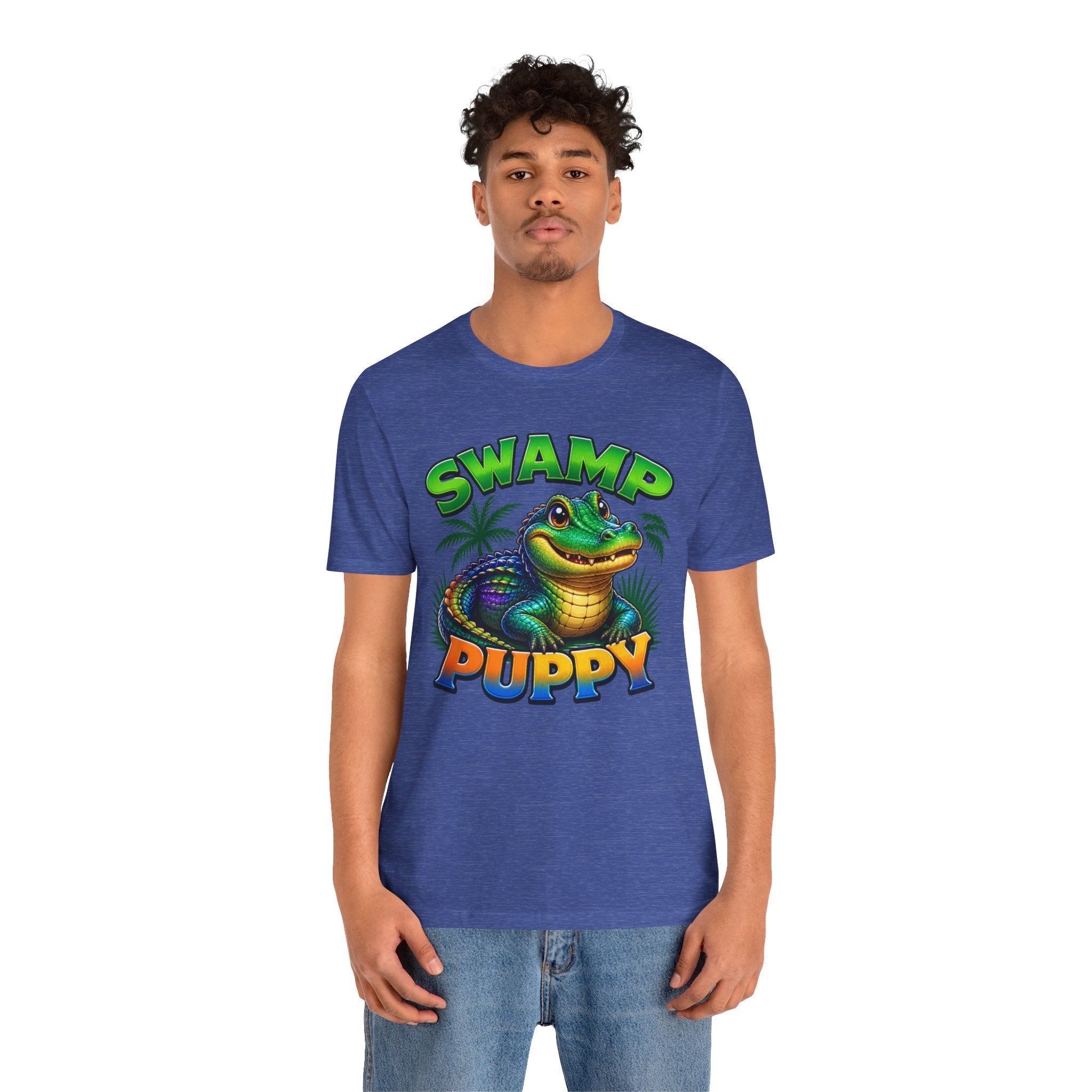 Swamp Puppy T-Shirt — Cute Alligator Graphic Tee