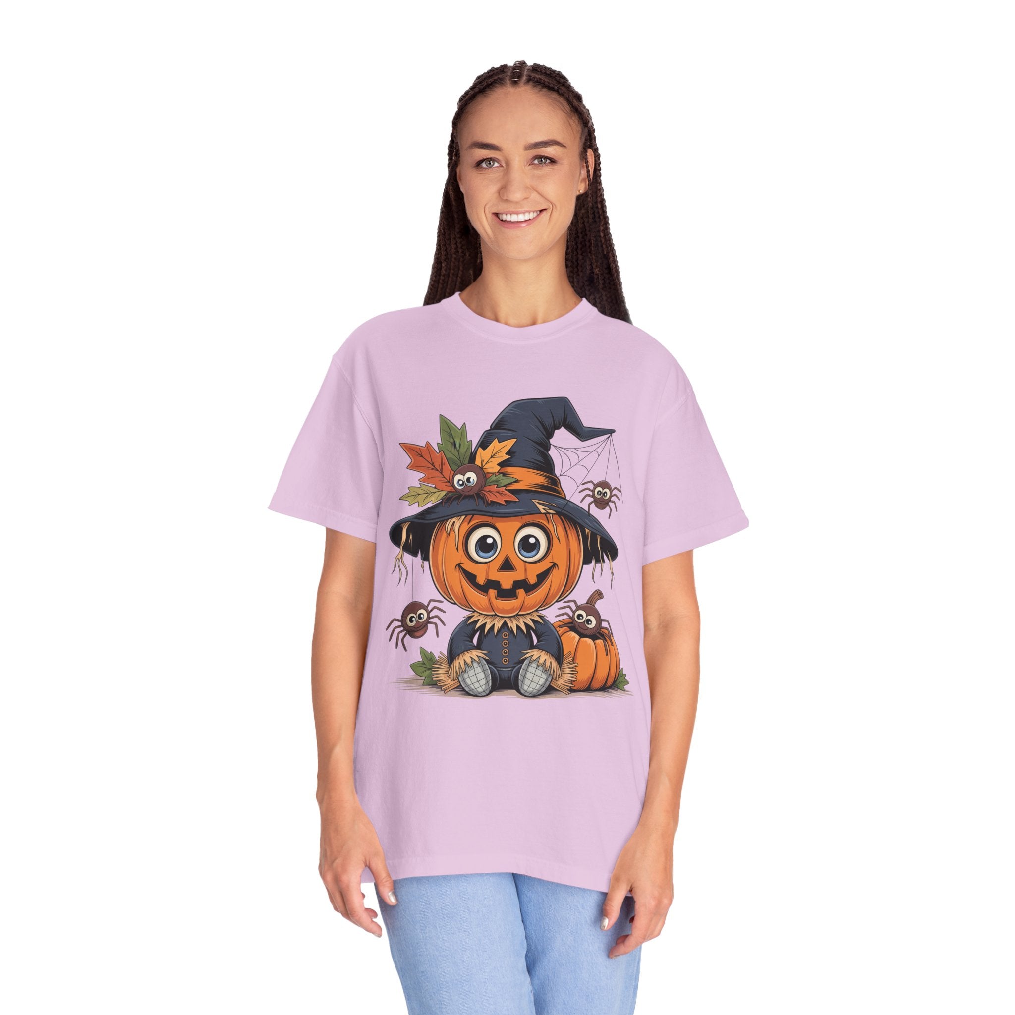 Pumpkin Witch T-Shirt — Cute Halloween Jack-O'-Lantern Tee
