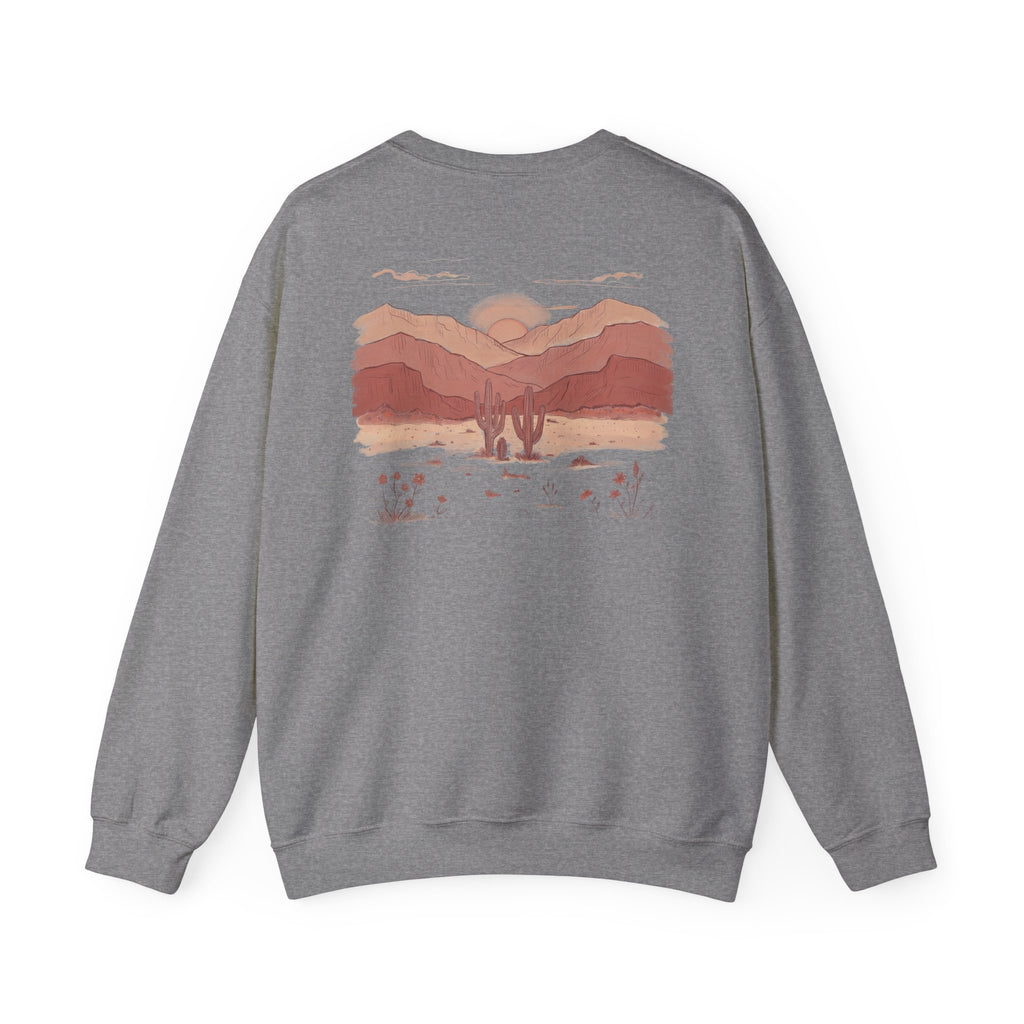 Desert Sunset Crewneck Sweatshirt