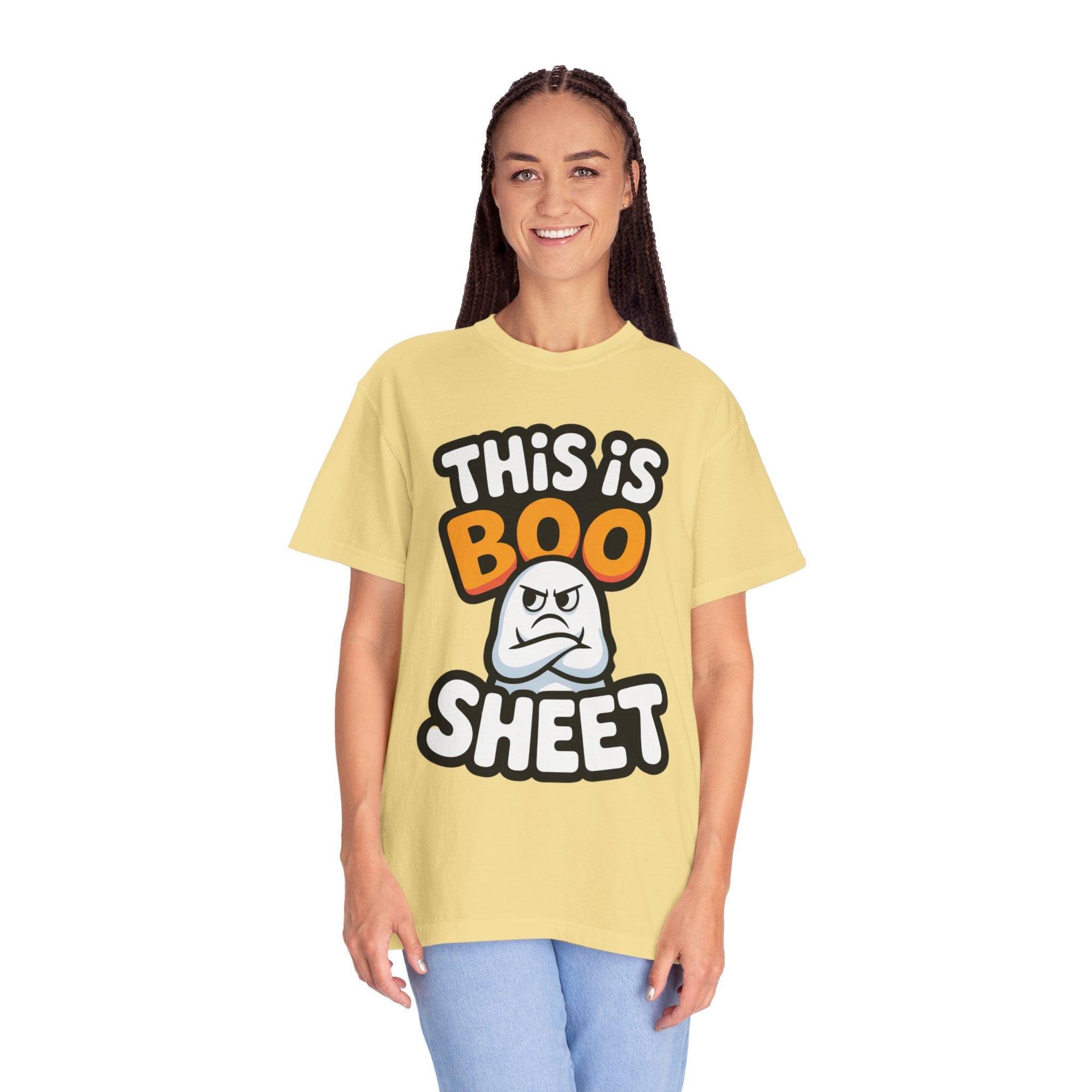 This Is Boo Sheet T-Shirt — Funny Halloween Ghost Tee