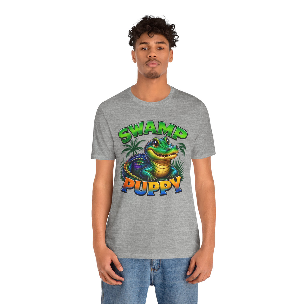 Swamp Puppy T-Shirt — Cute Alligator Graphic Tee