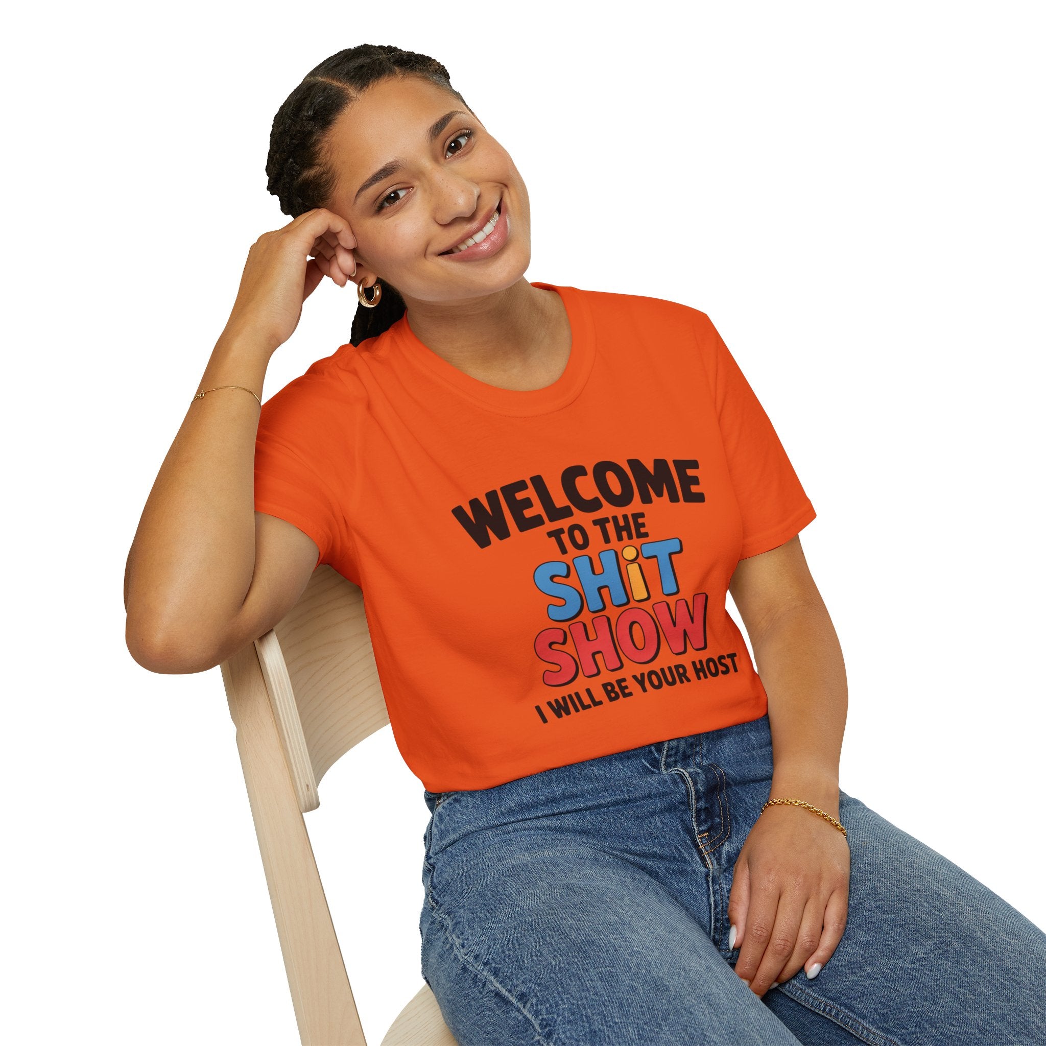 Welcome to the Shitshow T-Shirt — Funny Graphic Tee, I’ll Be Your Host