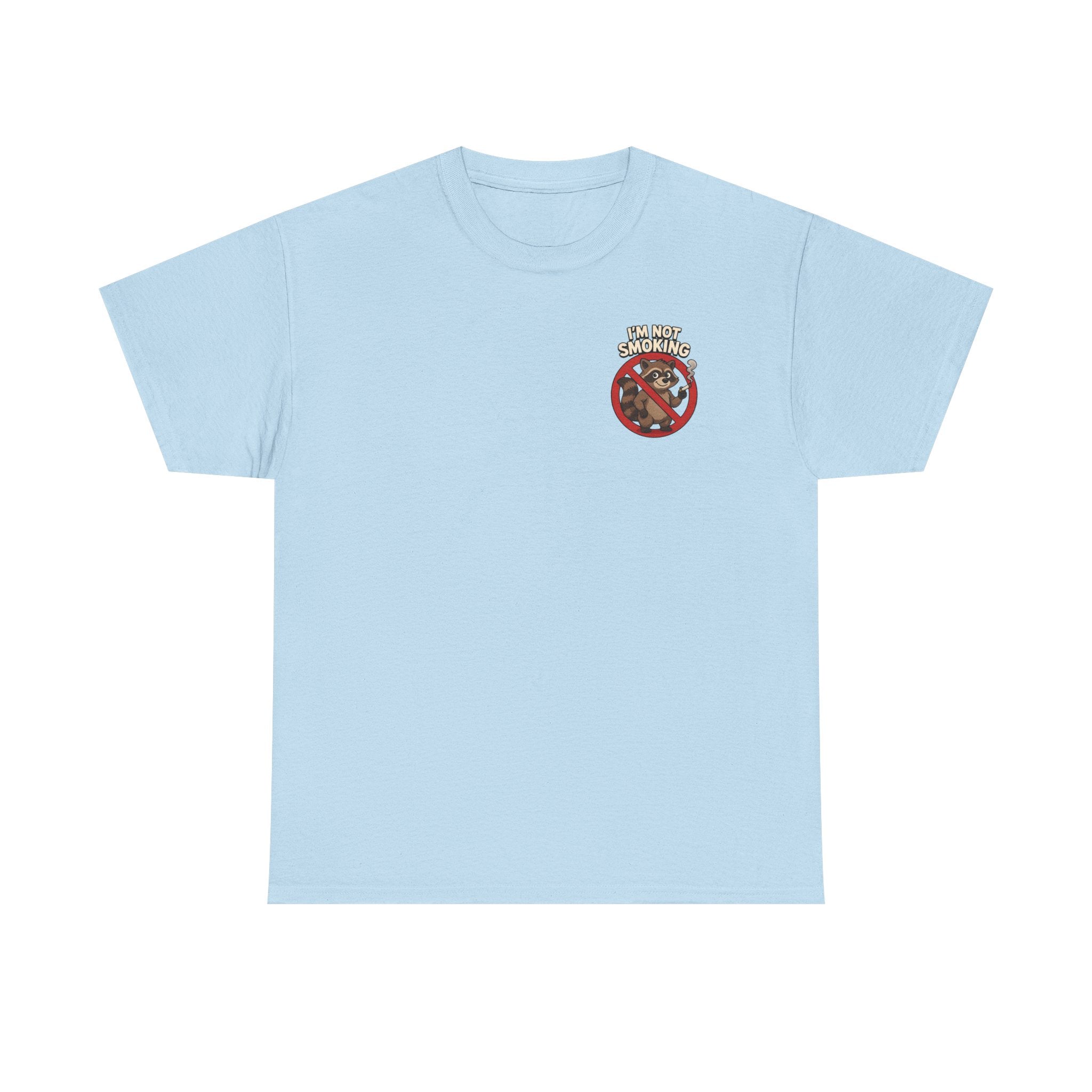Graphic Tee — "What Are You Looking At?" Raccoon Illustration T-Shirt