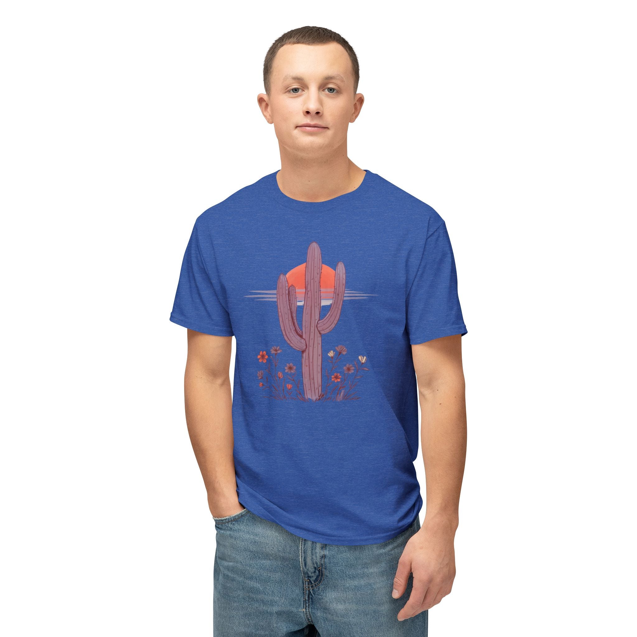 Desert Sunset Cactus T-Shirt