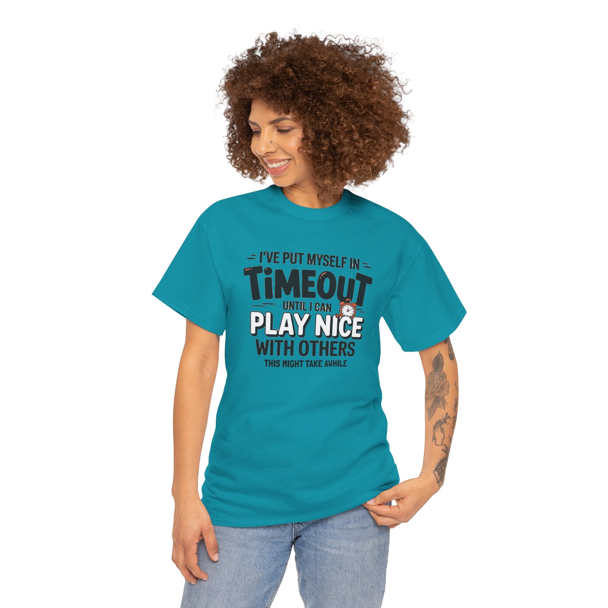 I've Put Myself in Time Out T-Shirt — Funny Adult Timeout Tee