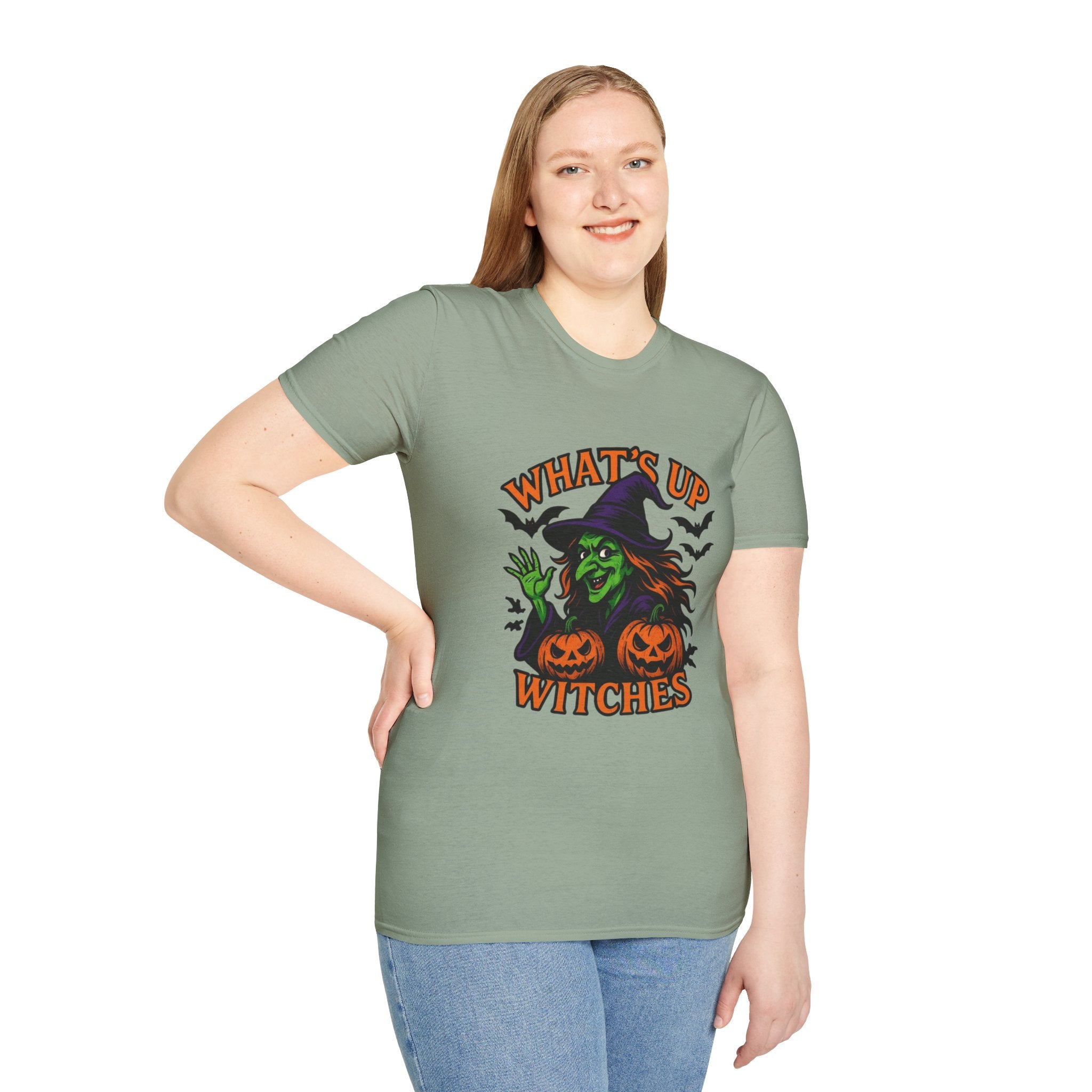 What's Up Witches T-Shirt — Funny Halloween Witch Graphic Tee
