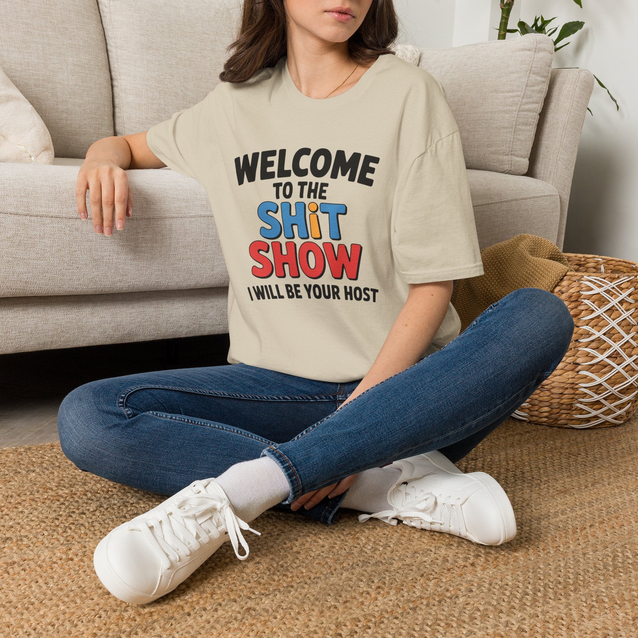 Welcome to the Shitshow T-Shirt — Funny Graphic Tee, I’ll Be Your Host