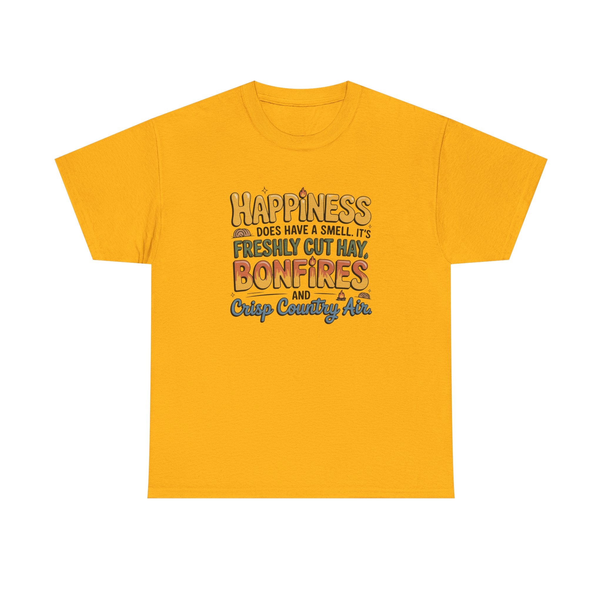 Funny Country Life Graphic T-Shirt — Freshly Cut Hay Farm Life Gift Tee for Women
