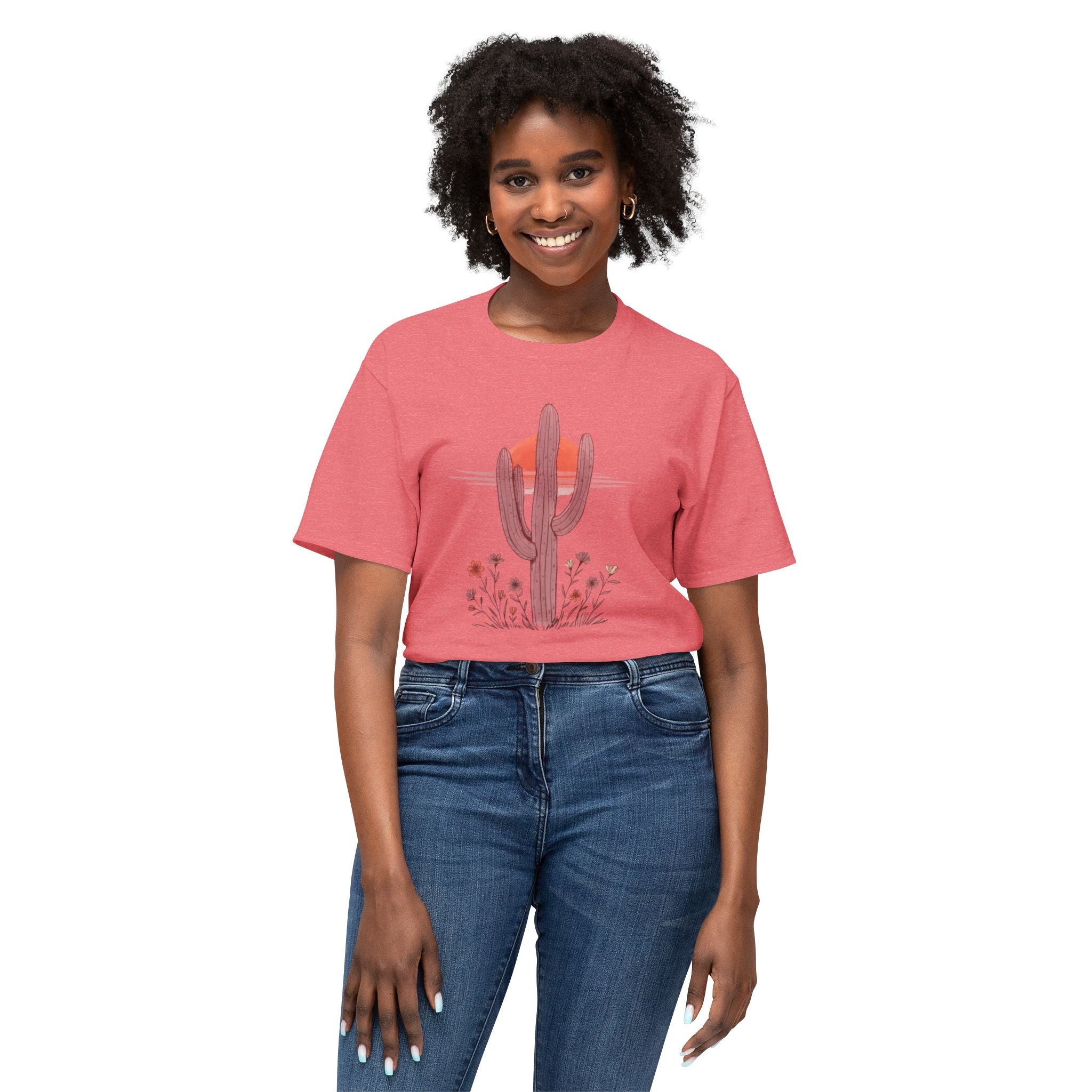 Desert Sunset Cactus T-Shirt