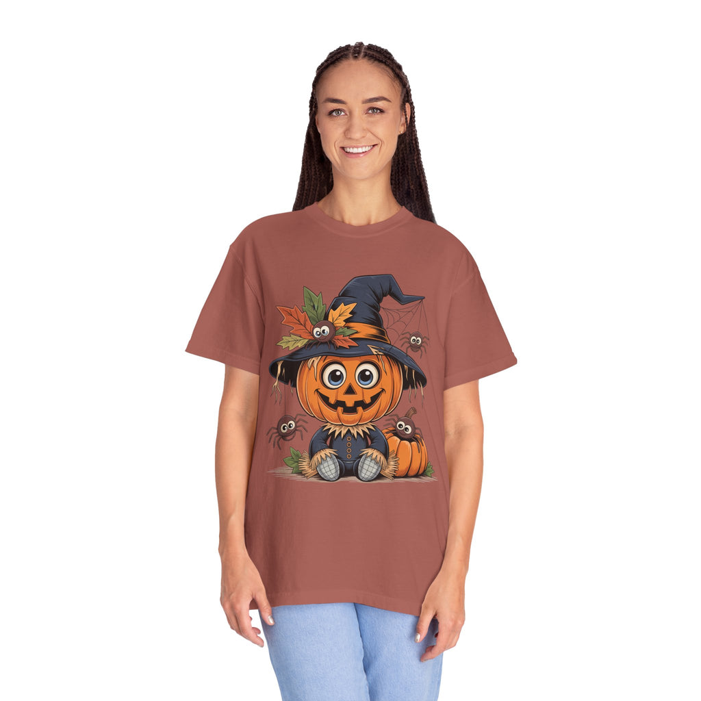Pumpkin Witch T-Shirt — Cute Halloween Jack-O'-Lantern Tee