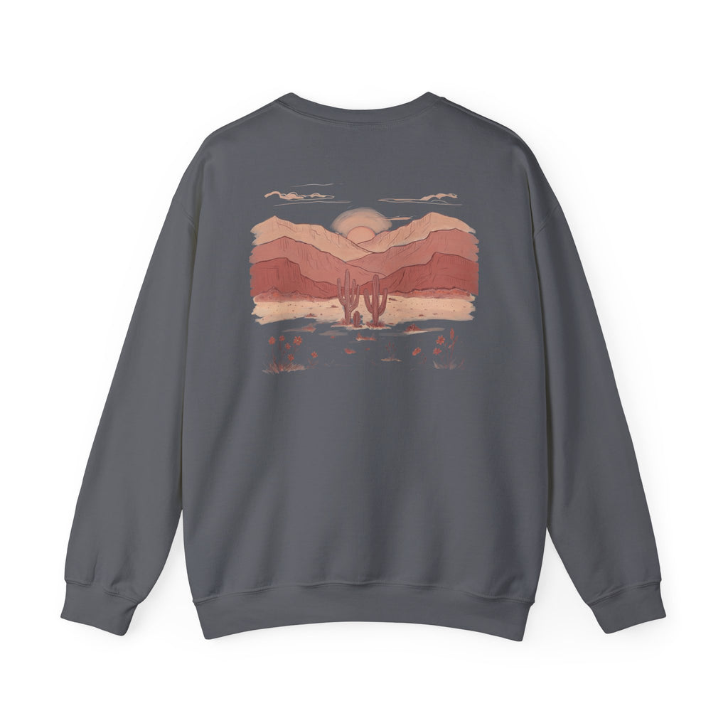 Desert Sunset Crewneck Sweatshirt