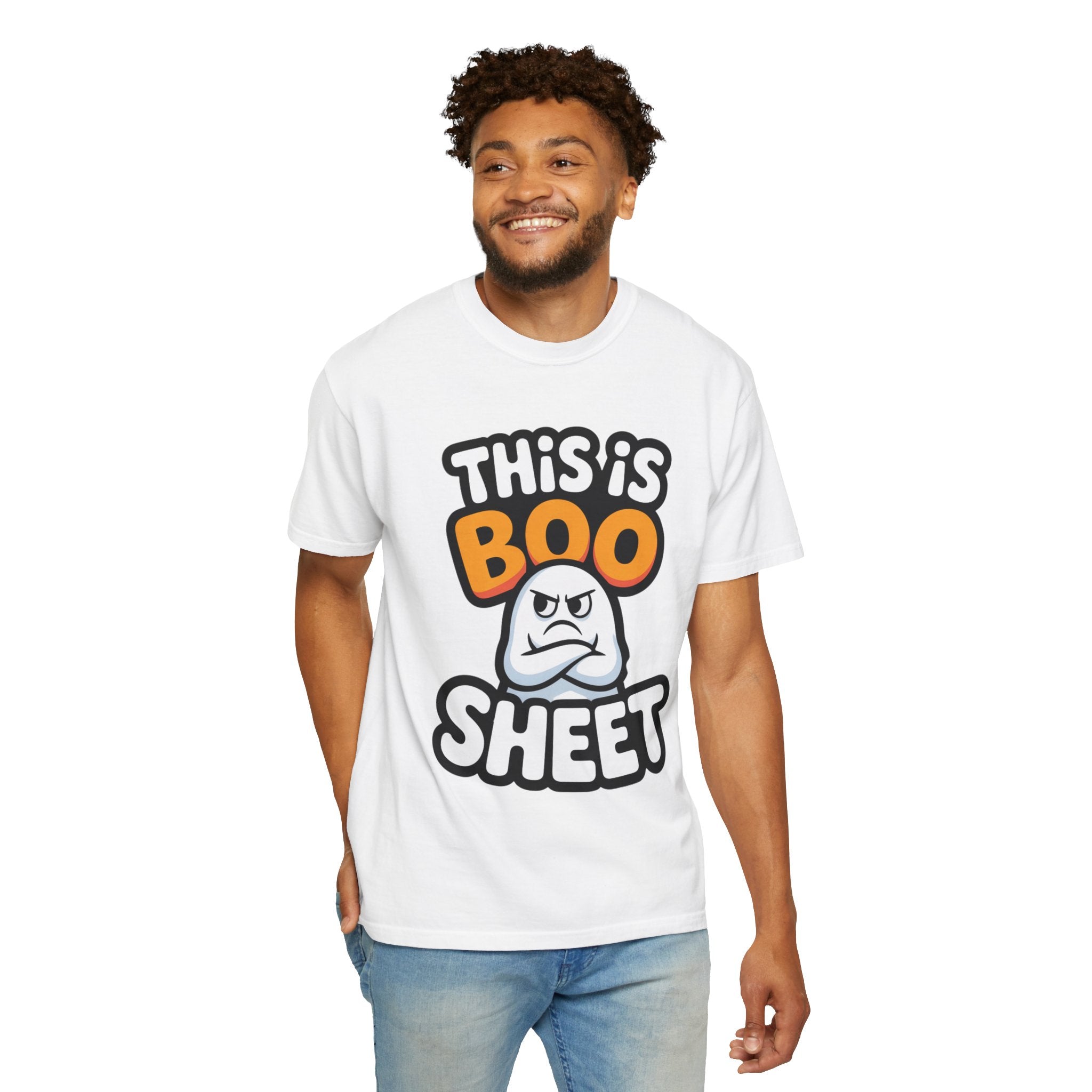 This Is Boo Sheet T-Shirt — Funny Halloween Ghost Tee