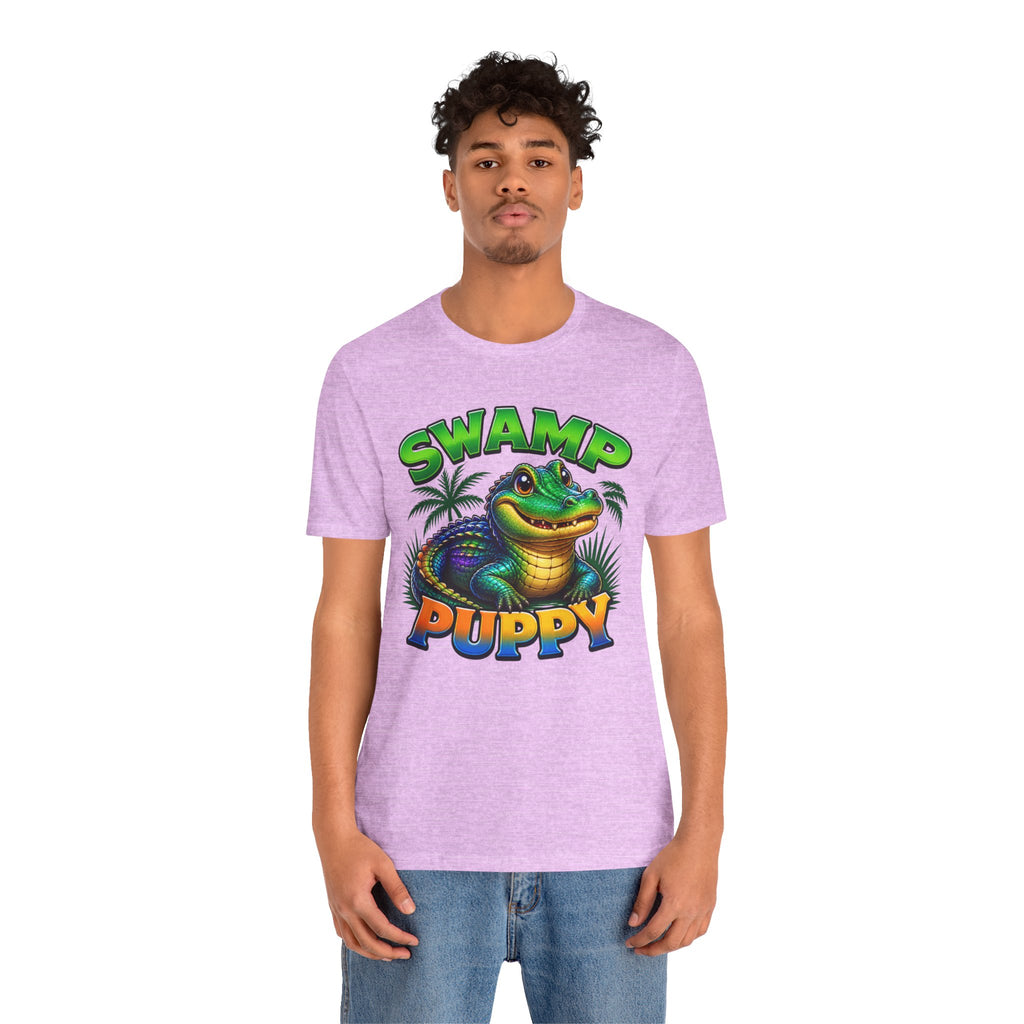 Swamp Puppy T-Shirt — Cute Alligator Graphic Tee