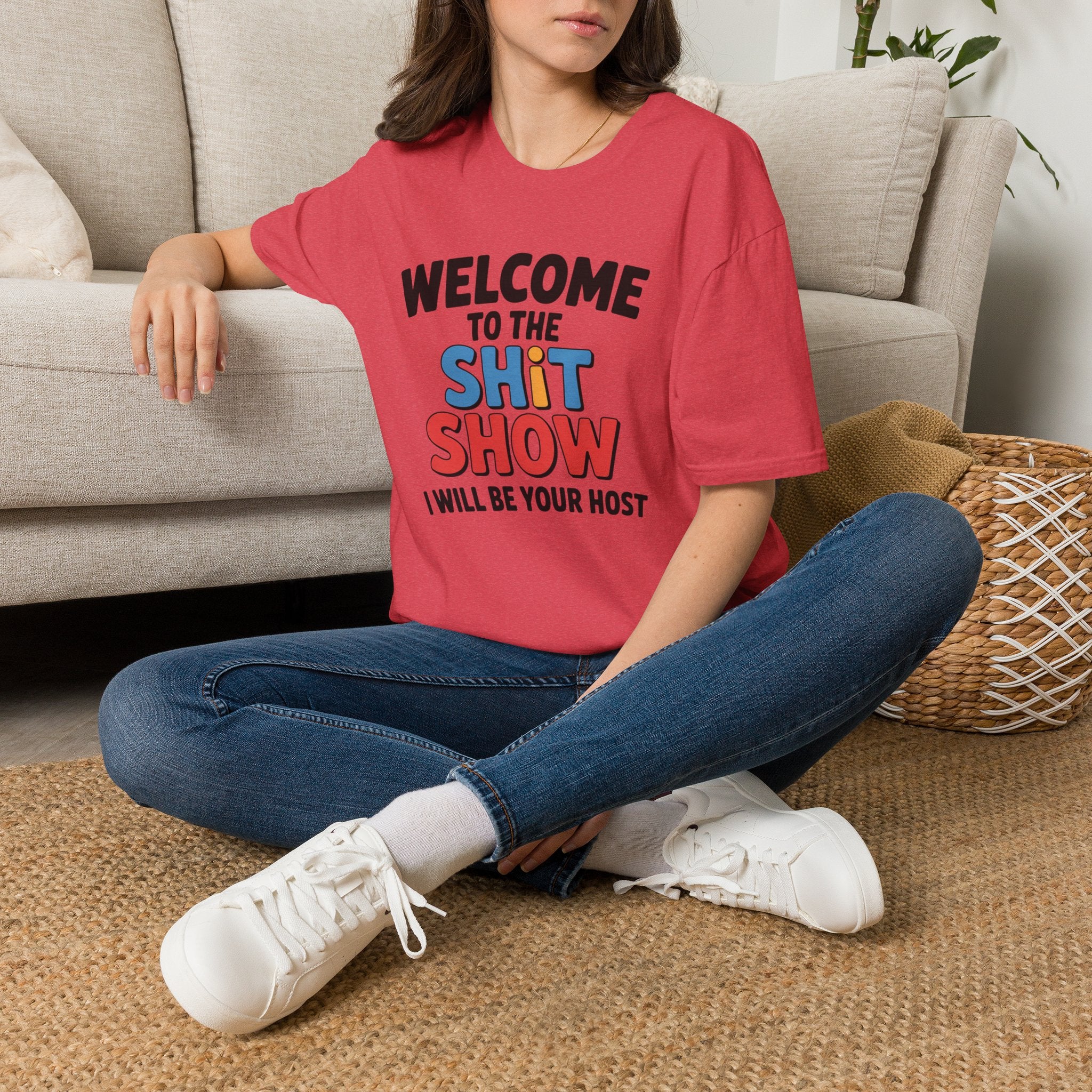 Welcome to the Shitshow T-Shirt — Funny Graphic Tee, I’ll Be Your Host