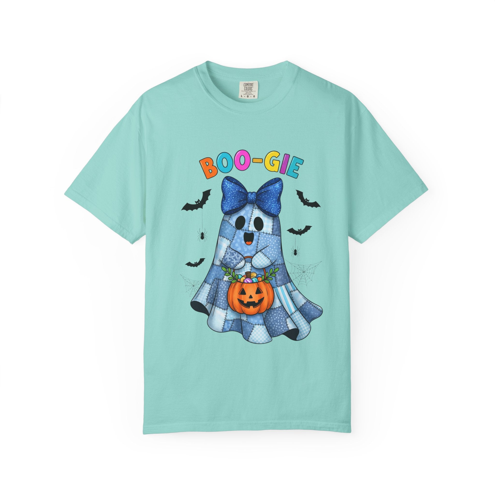 Boo-gie Ghost Halloween T-Shirt — Cute Trick-or-Treat Pumpkin Design