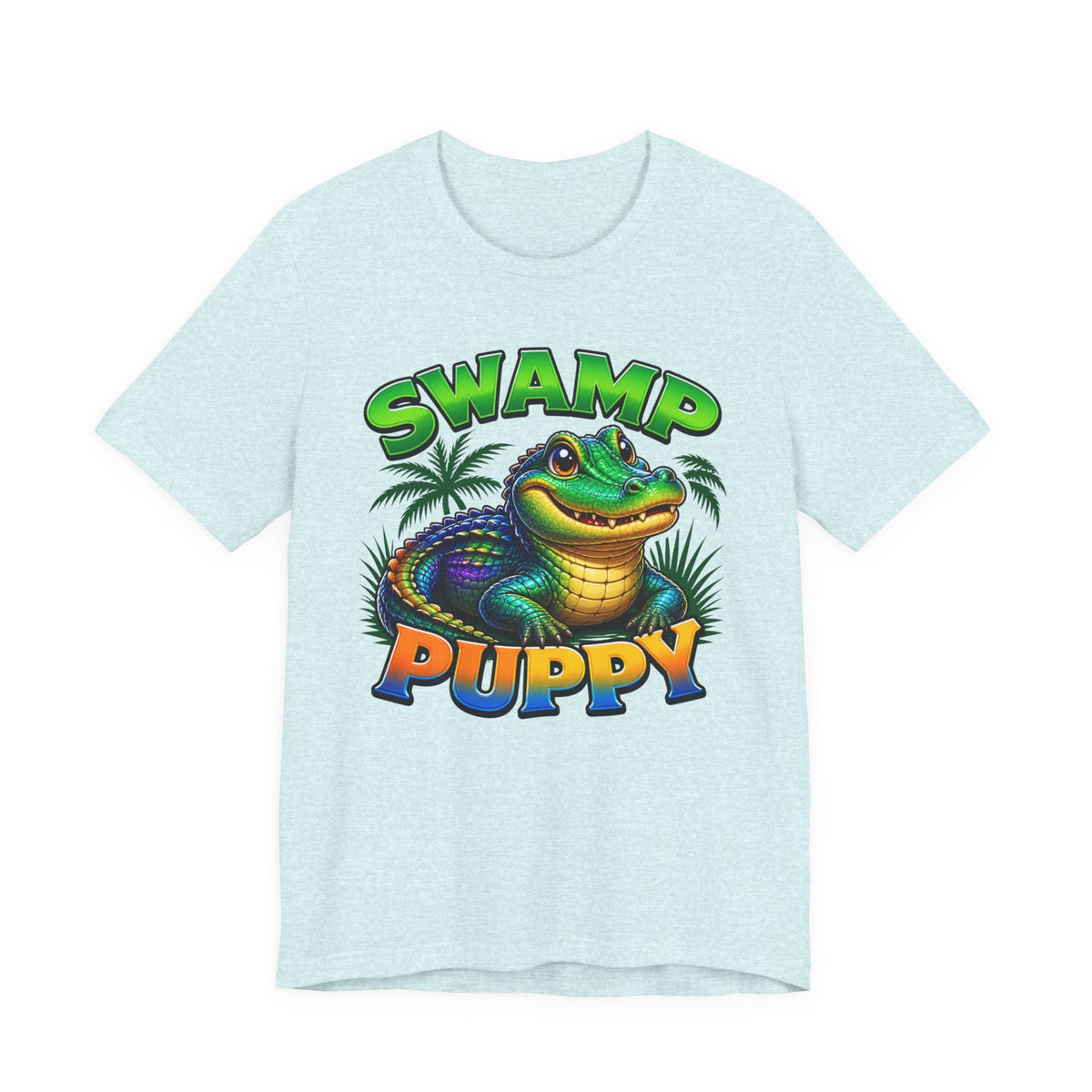 Swamp Puppy T-Shirt — Cute Alligator Graphic Tee
