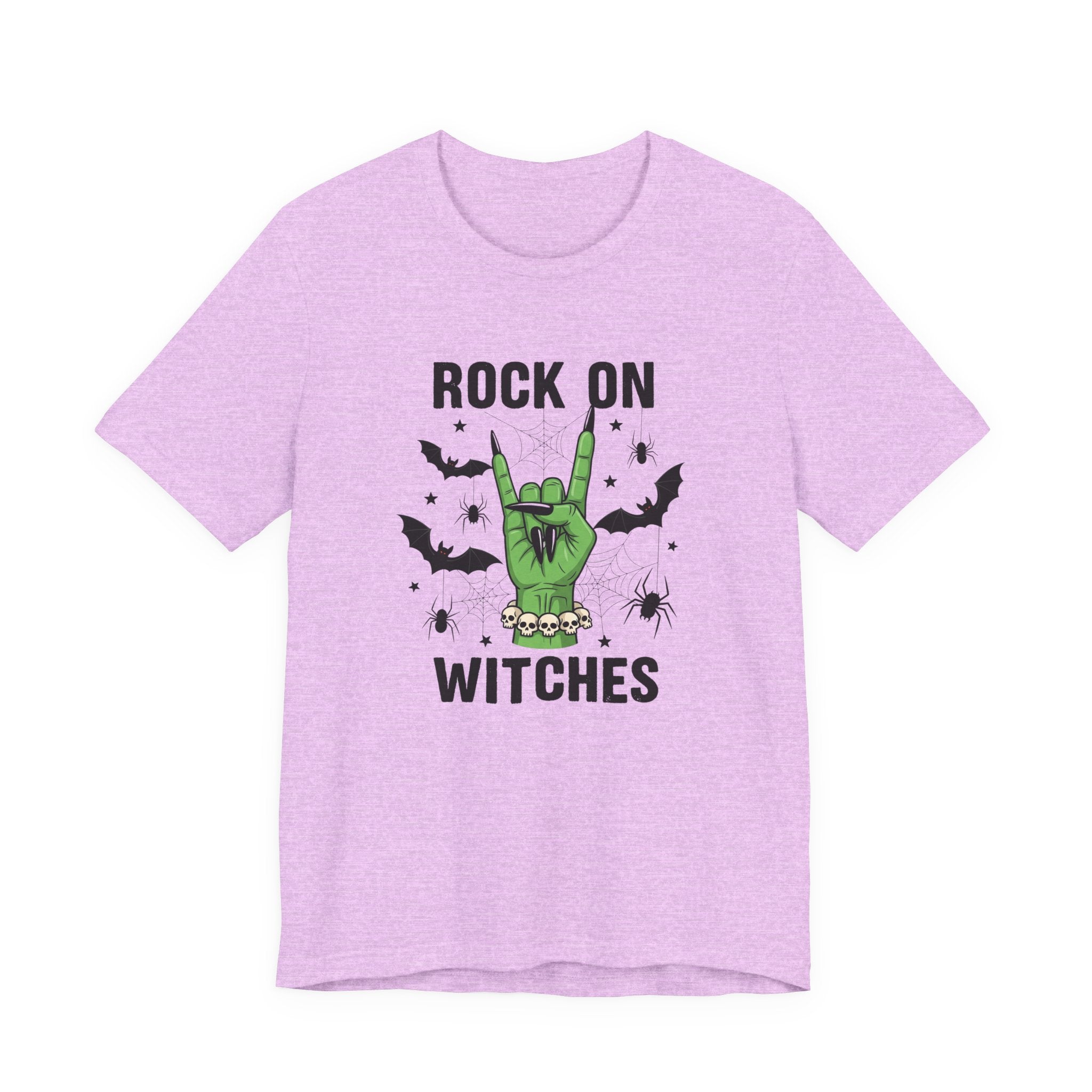 Rock On Witches T-Shirt — Halloween Witch Hand Graphic Tee