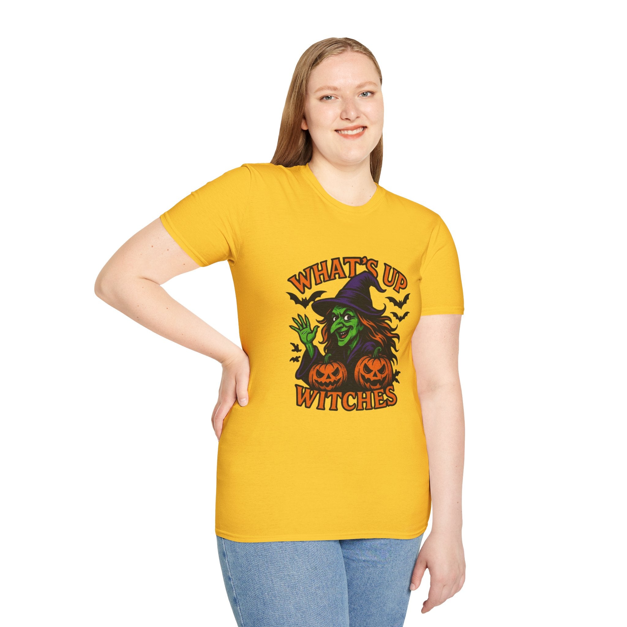 What's Up Witches T-Shirt — Funny Halloween Witch Graphic Tee