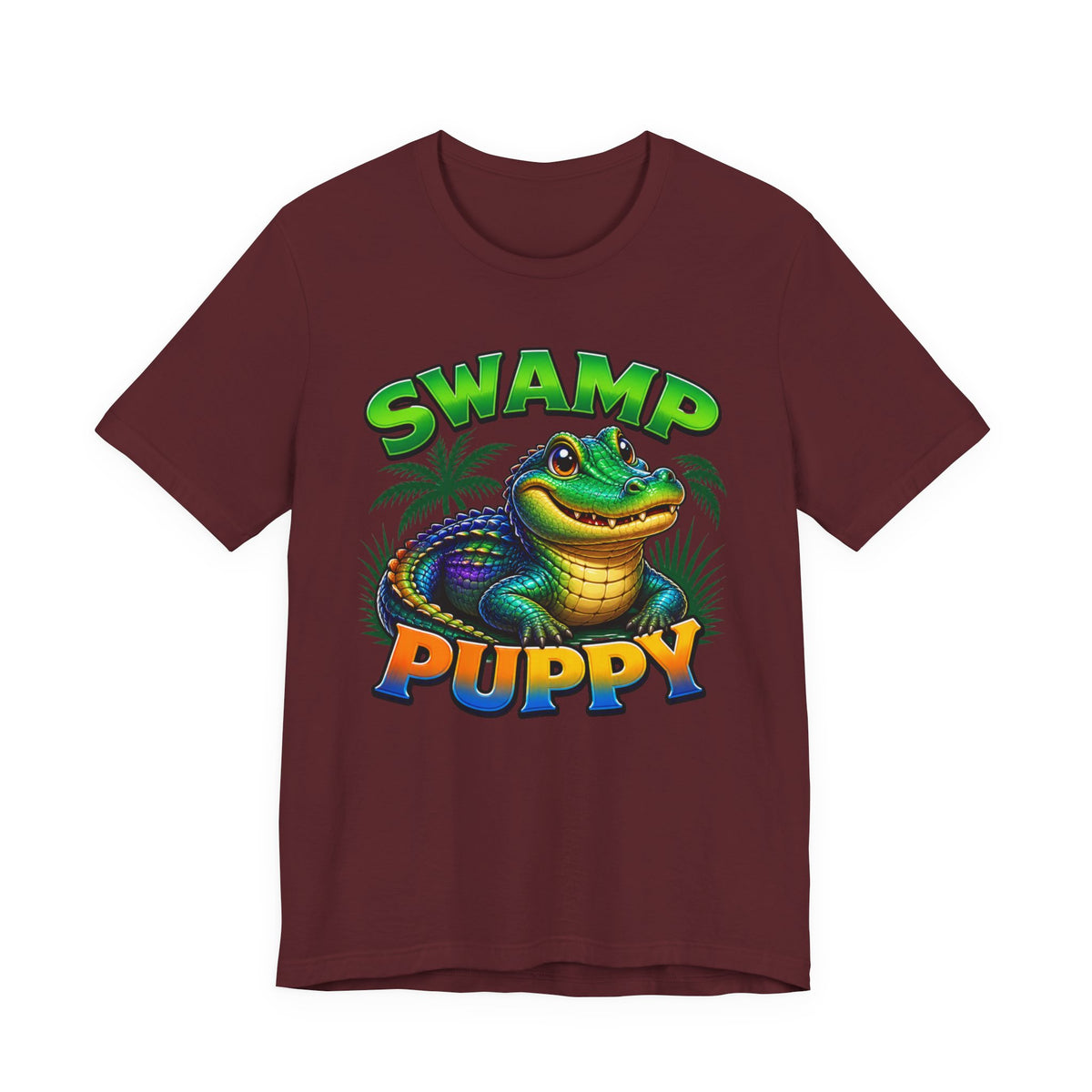 Swamp Puppy T-Shirt — Cute Alligator Graphic Tee