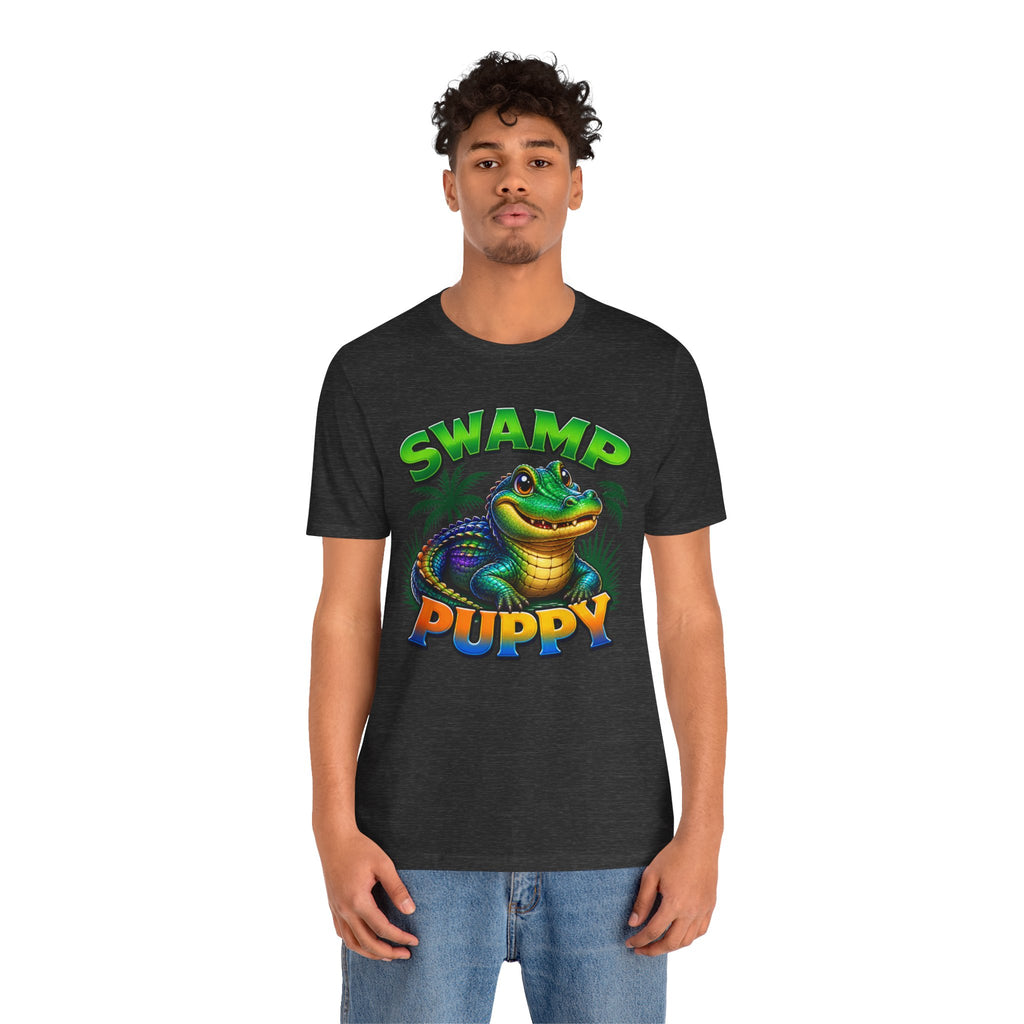 Swamp Puppy T-Shirt — Cute Alligator Graphic Tee