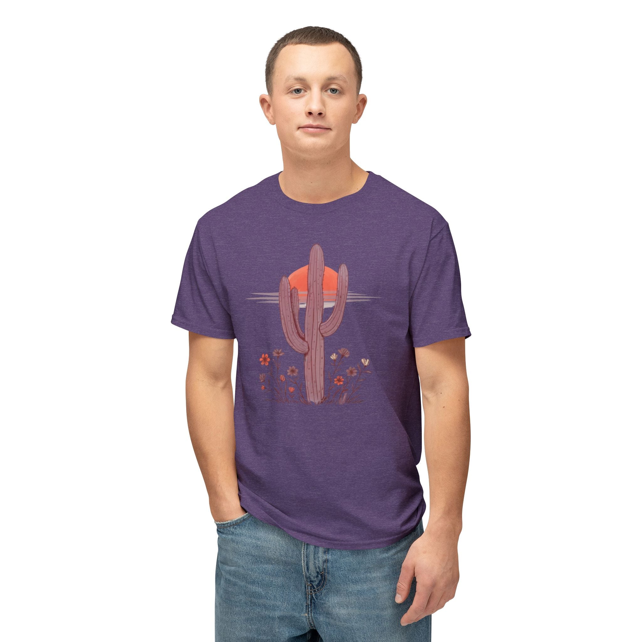 Desert Sunset Cactus T-Shirt