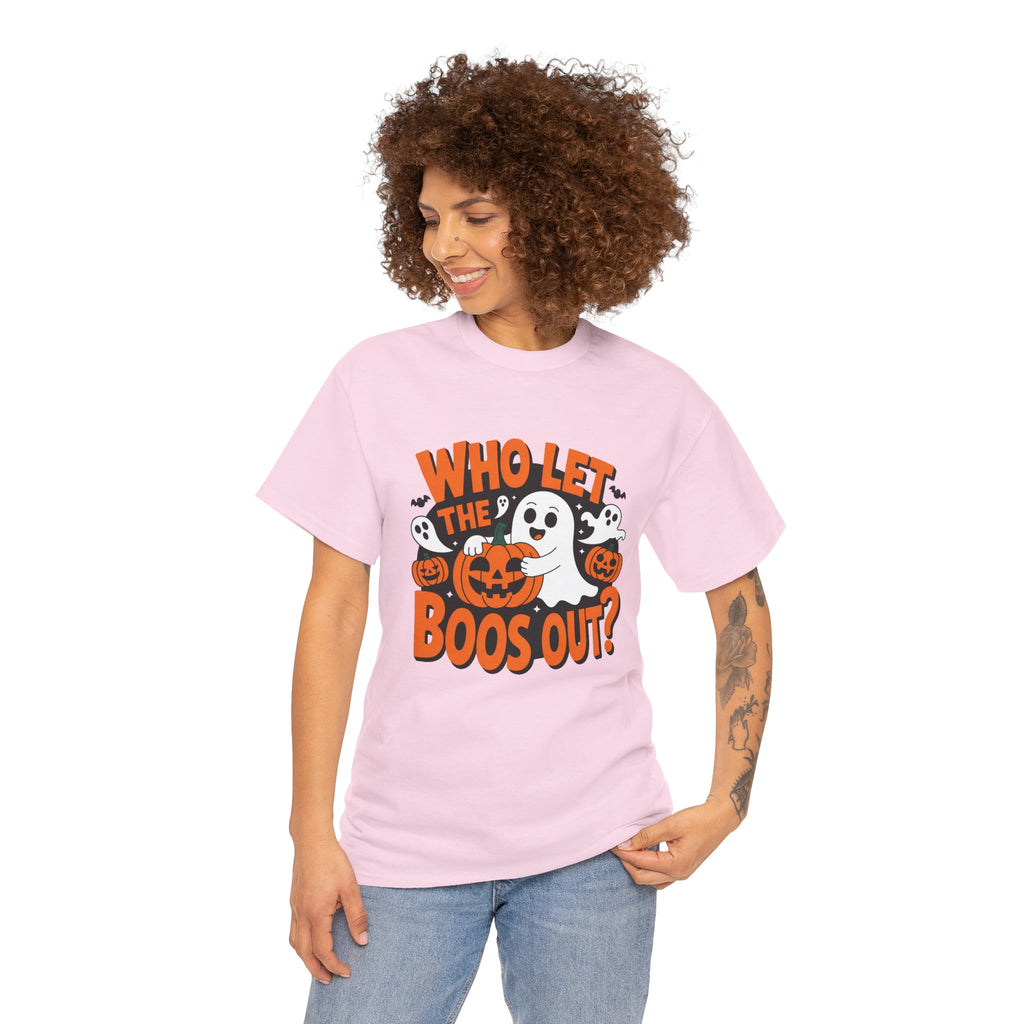 Halloween 'Who Let the Boos Out?' T-Shirt